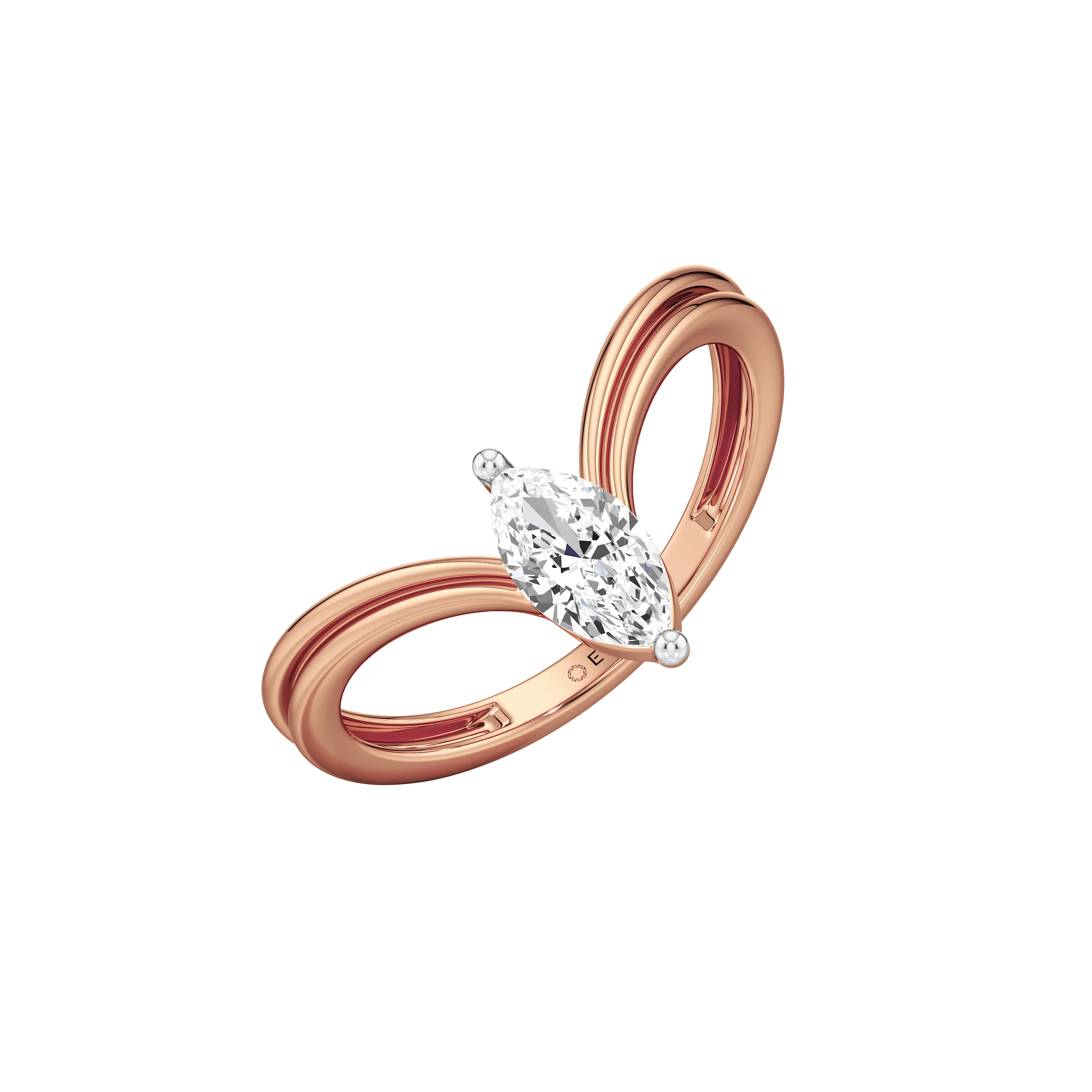 Luxe Curve Ring 10