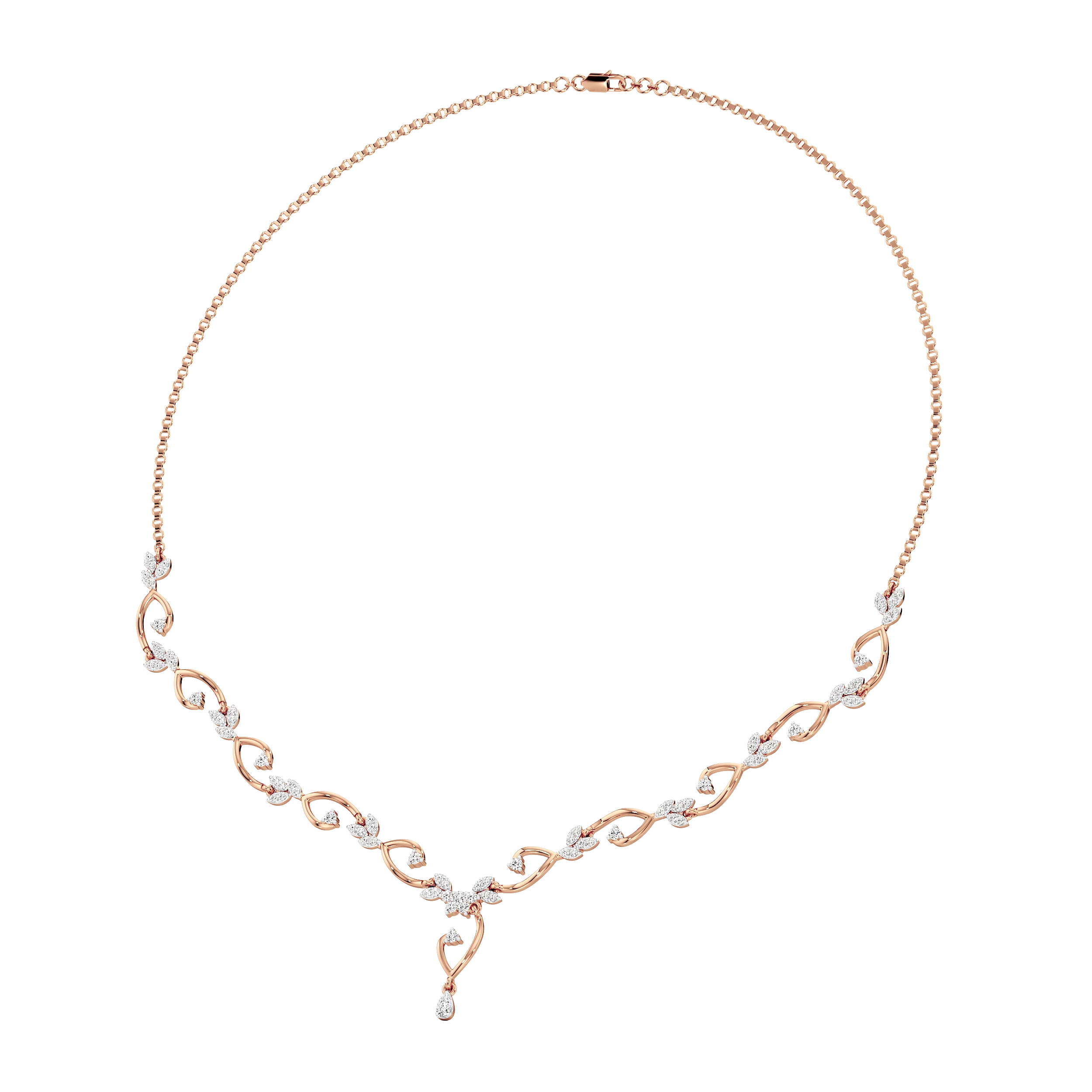 Vinelet Drop Necklace 9