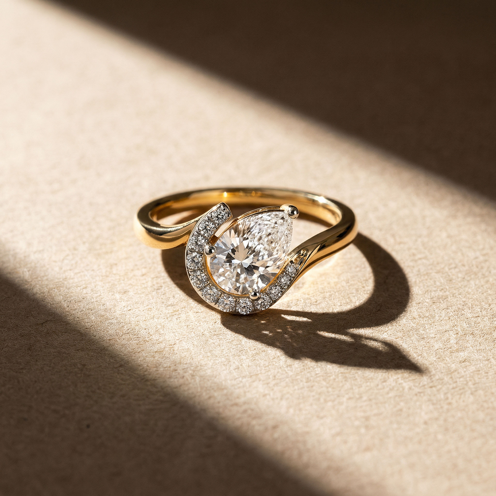 Opulent Curves Solitaire Ring 3