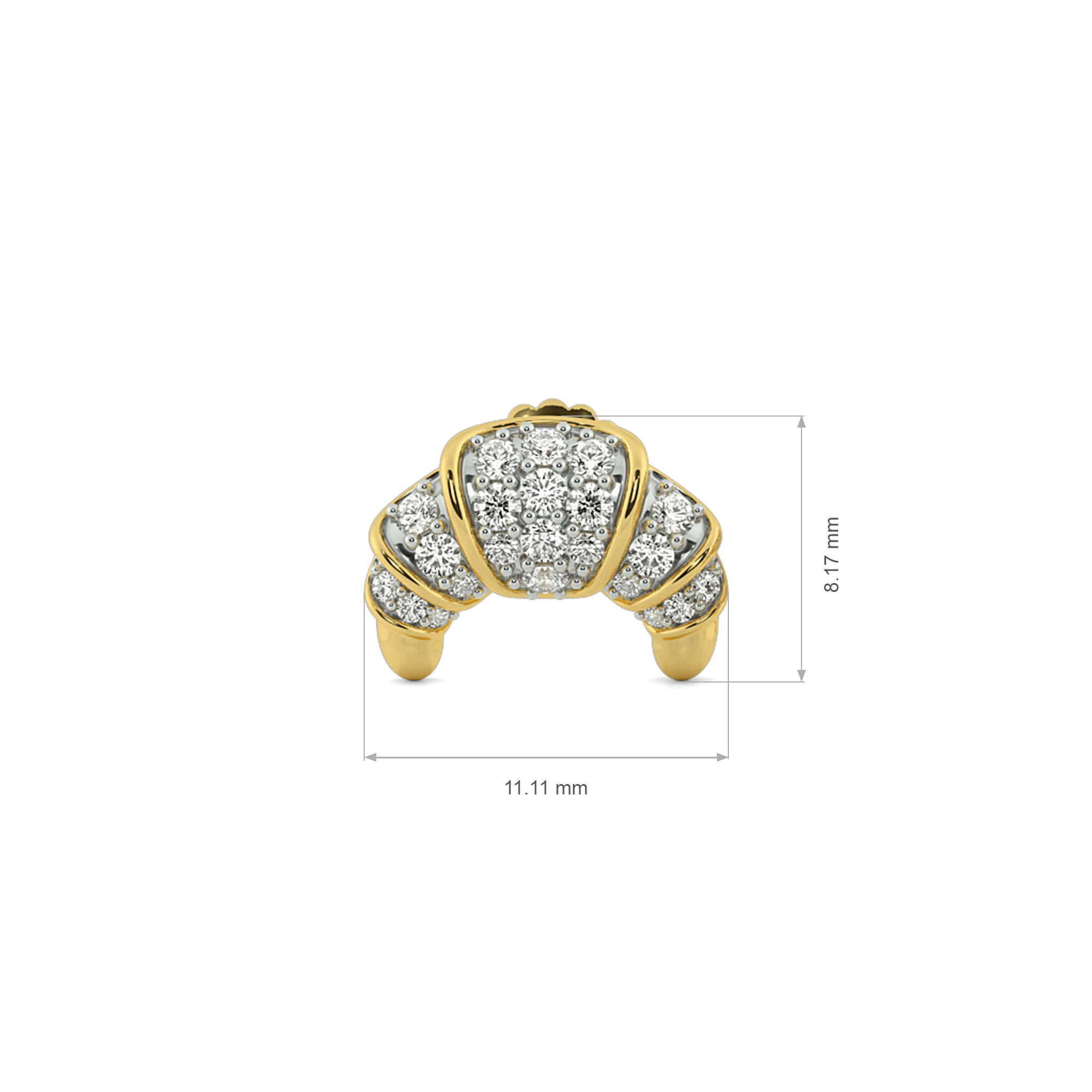 Buttery Gold Kids Studs 4
