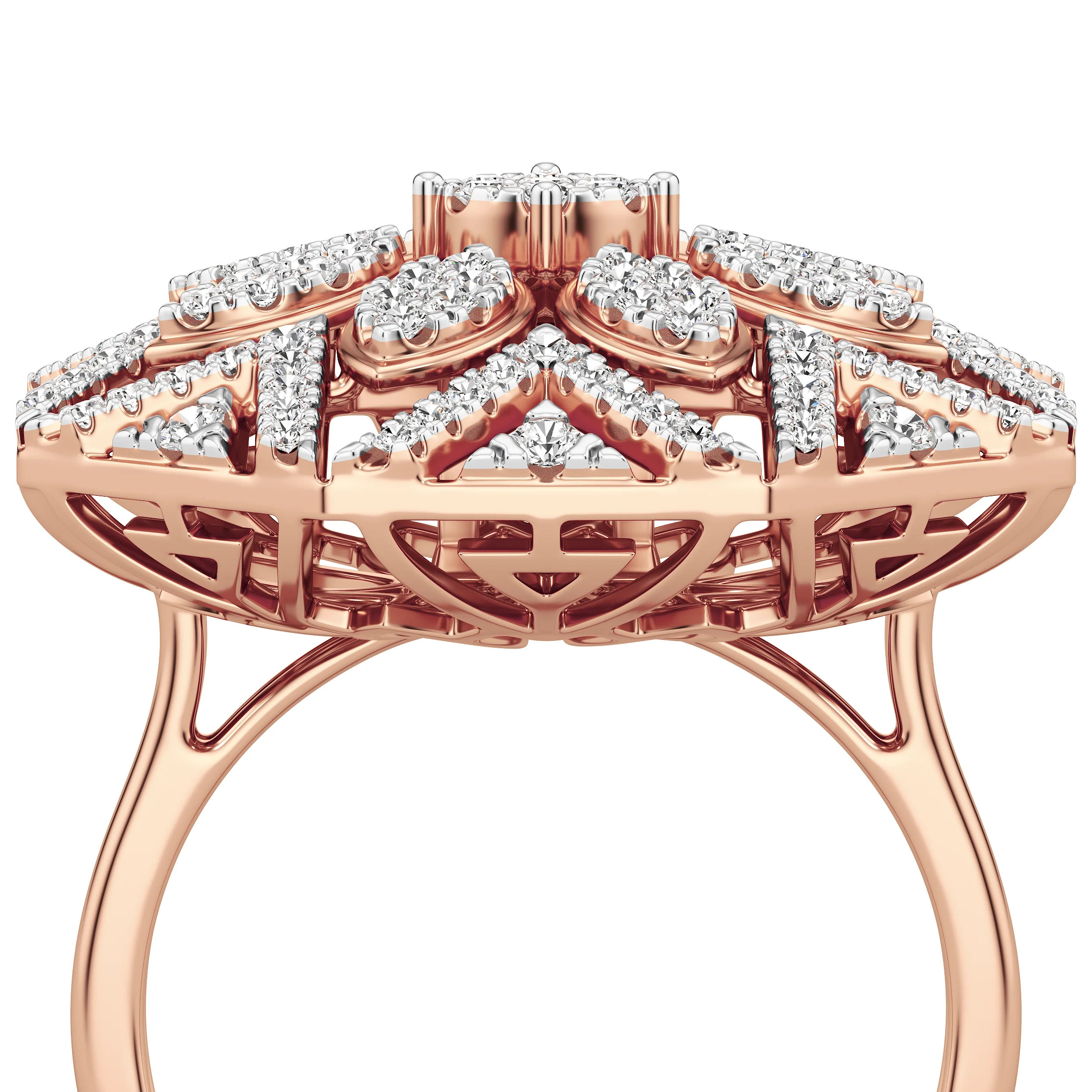 OctaBloom Statement Ring 17