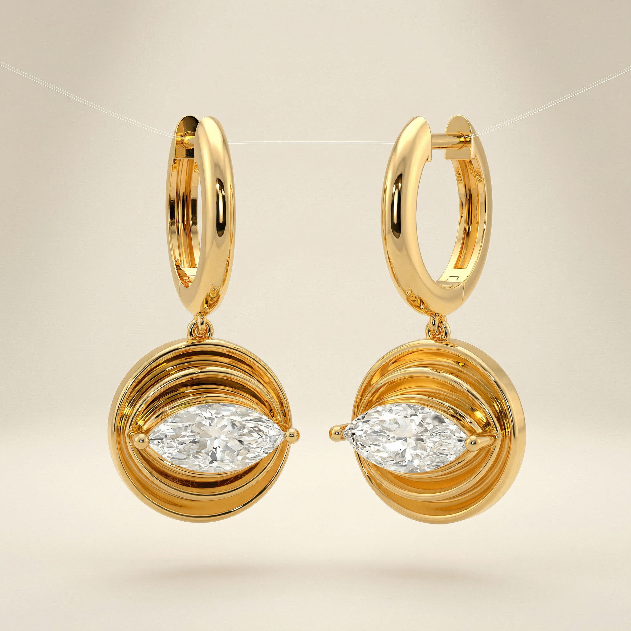 Success in Style Hoop Earrings 2