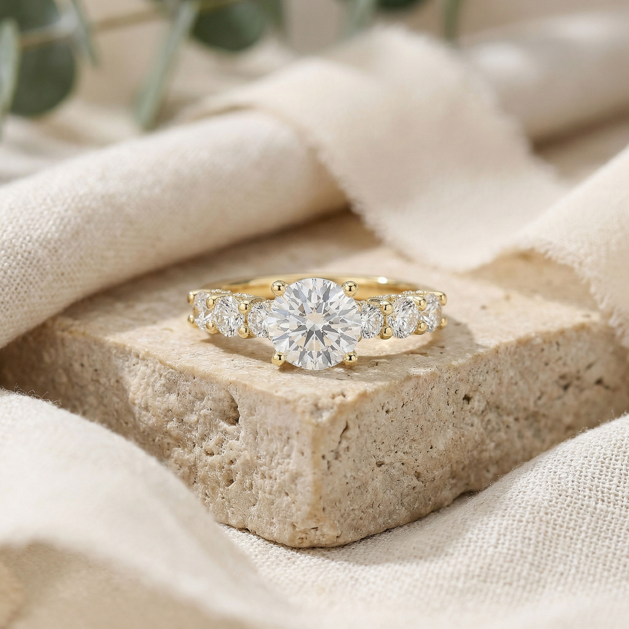 Eclipsed Radiance Bridal Ring Set 2