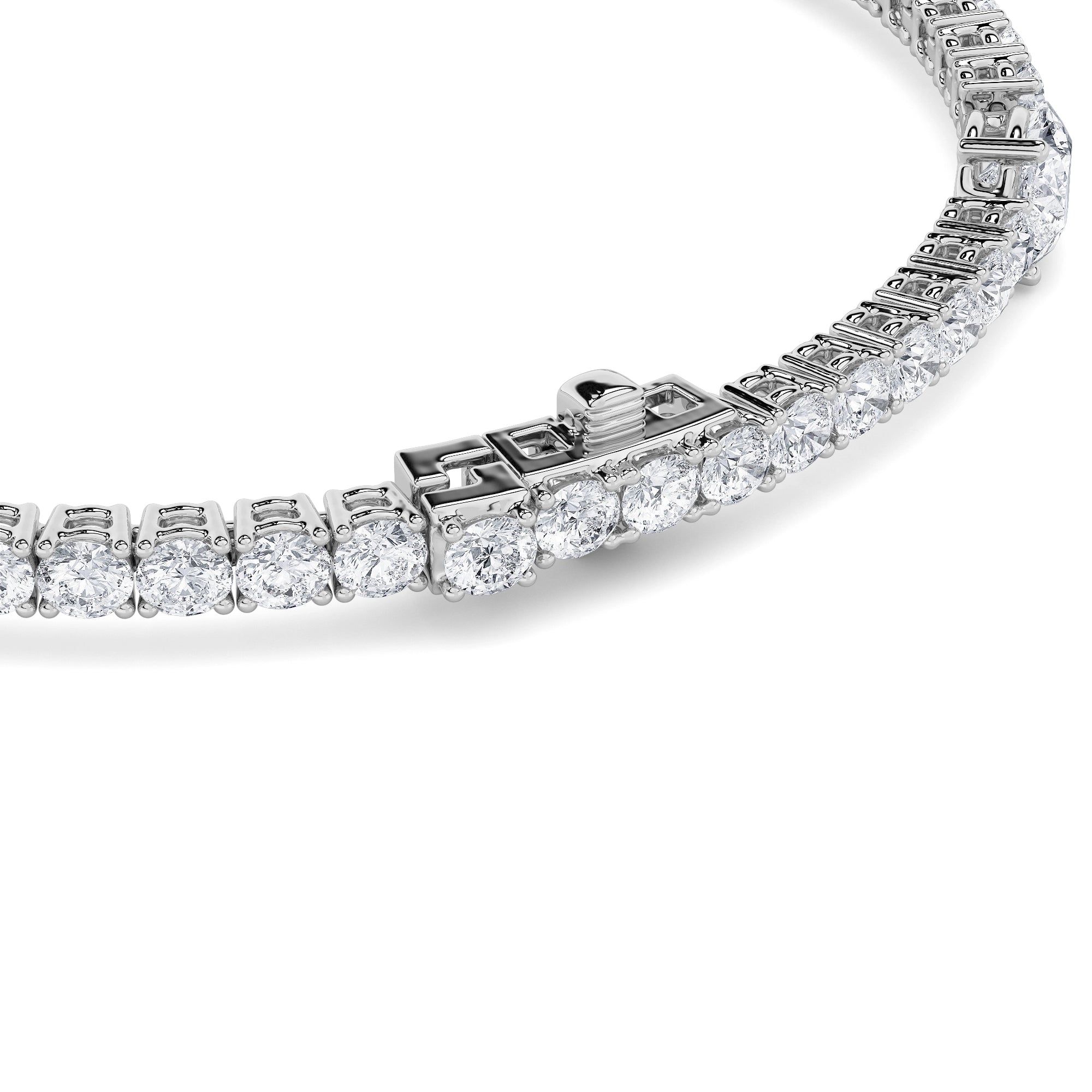 Sparkling Eternity Tennis Bracelet 6