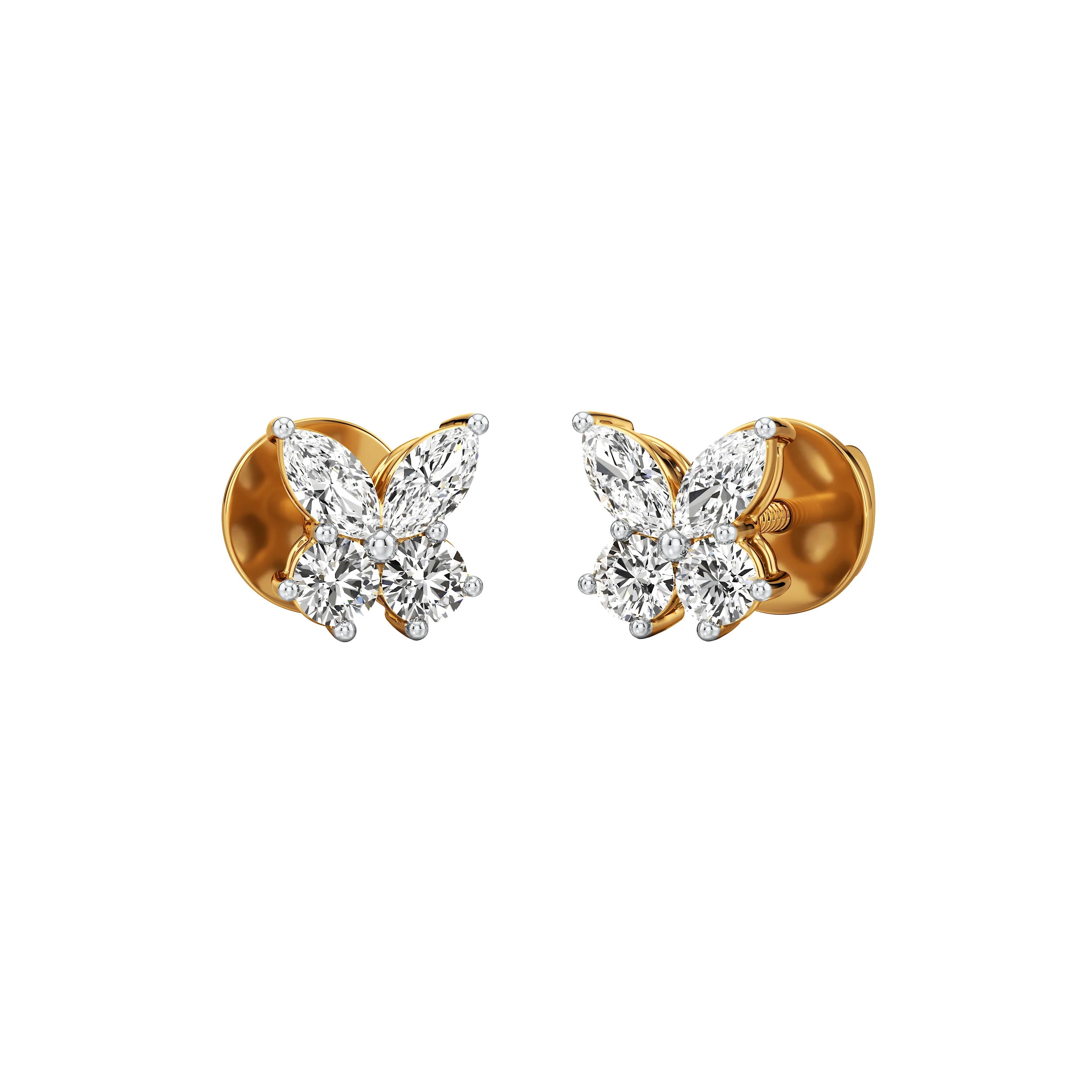 Playful Butterfly Studs 0