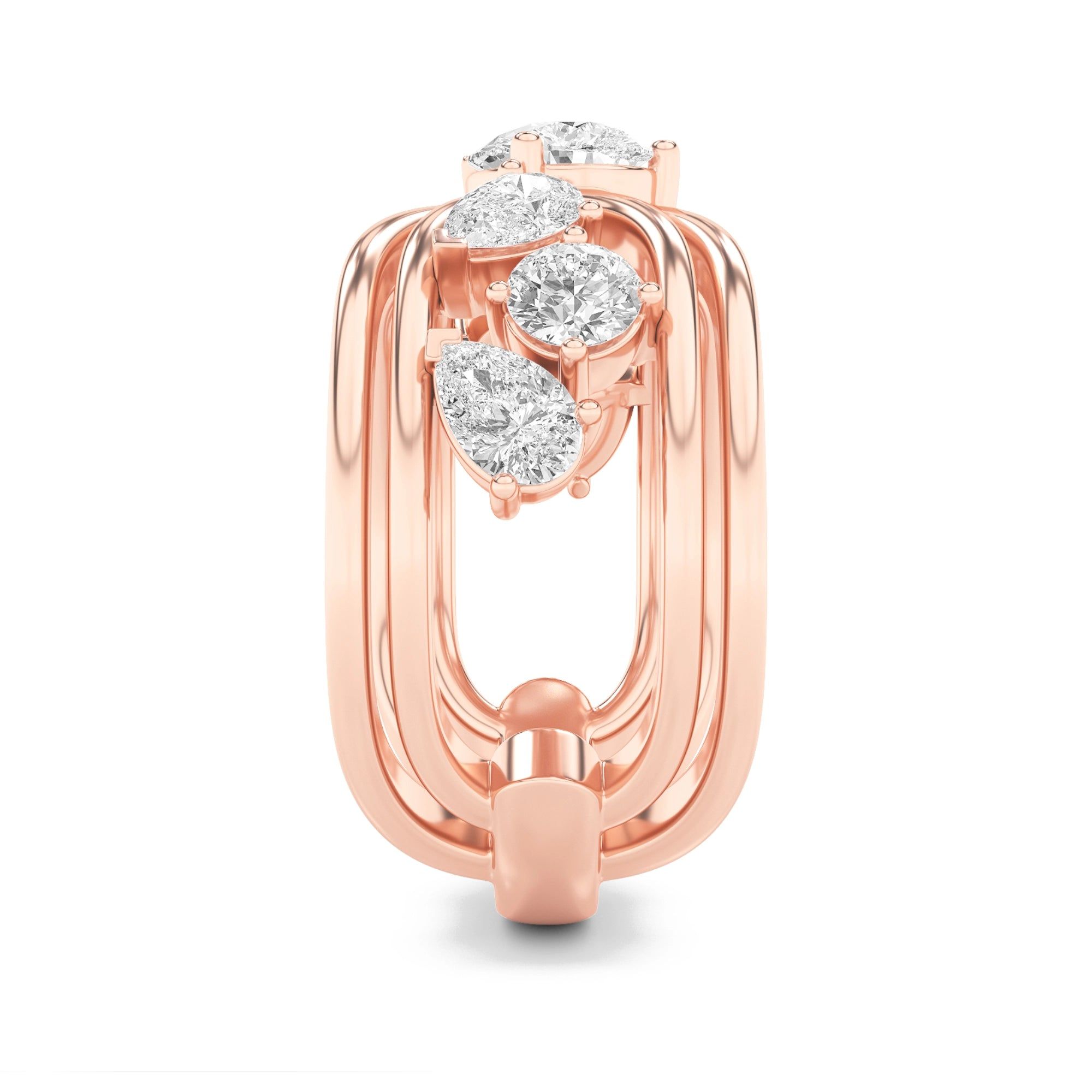 Stellar Five Cocktail Ring 13