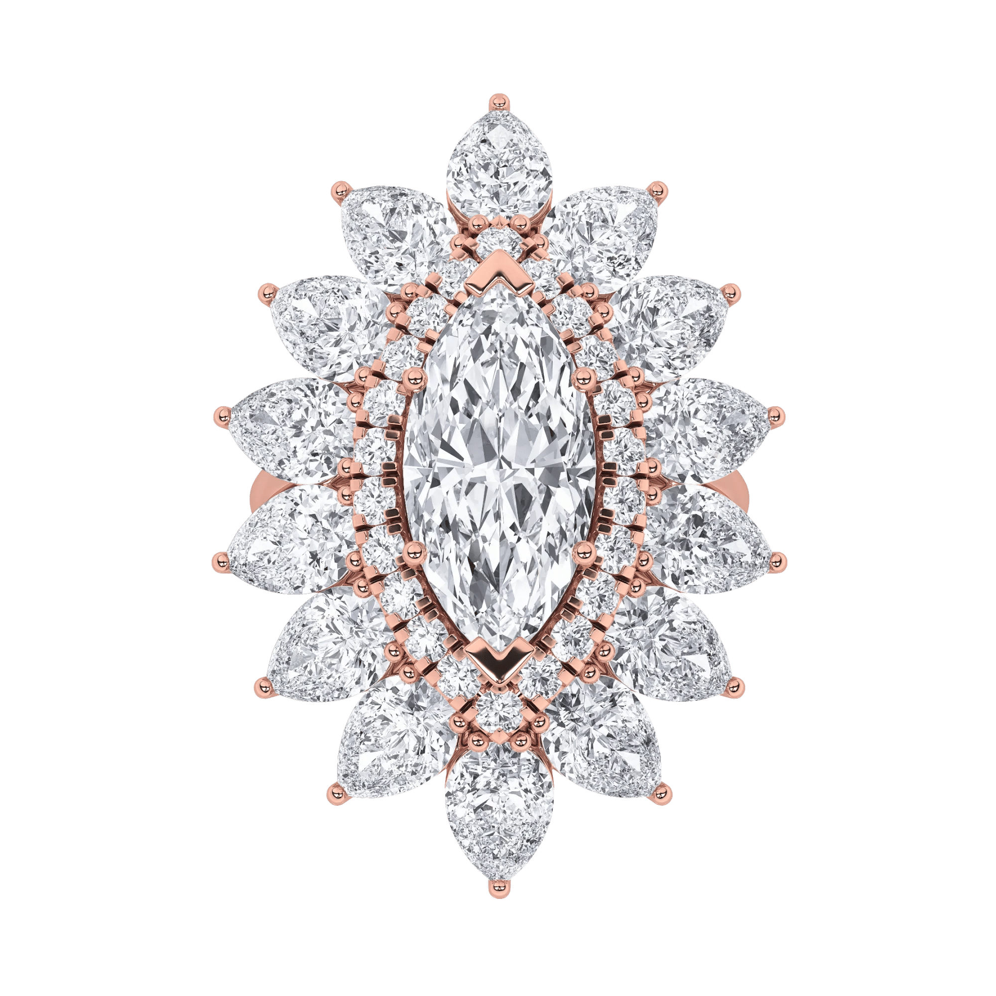 Garden Cocktail Ring 8