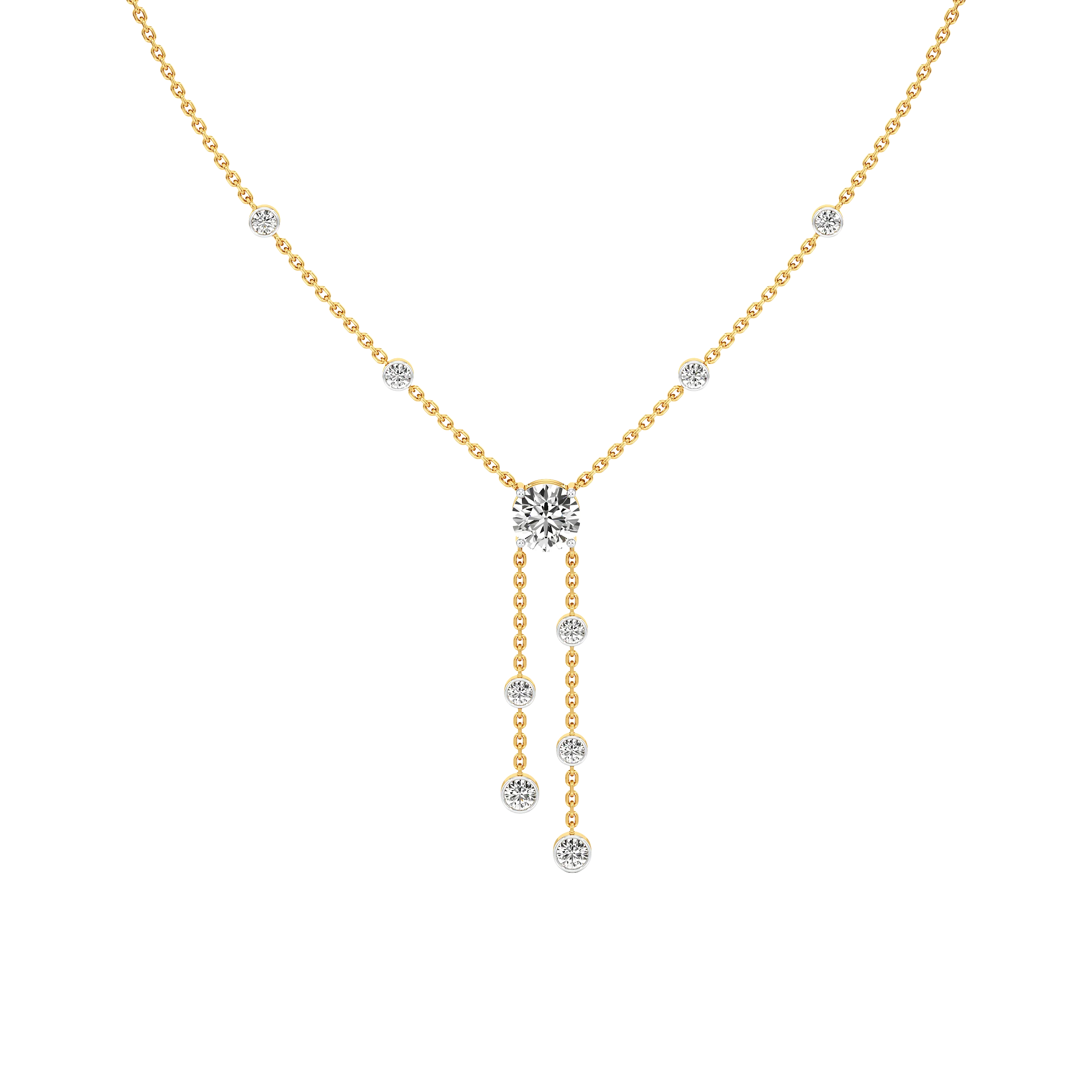 Starlit Cascade Necklace