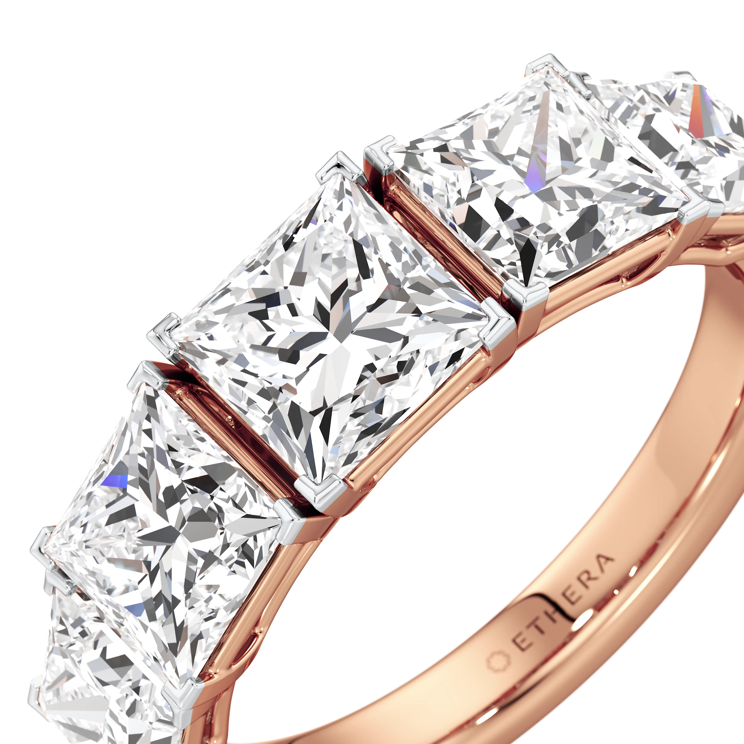 Radiant Quintet 5 Stone Ring 10