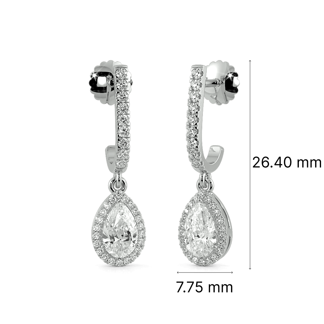 A Pear Of Two Hoop Earrings 4
