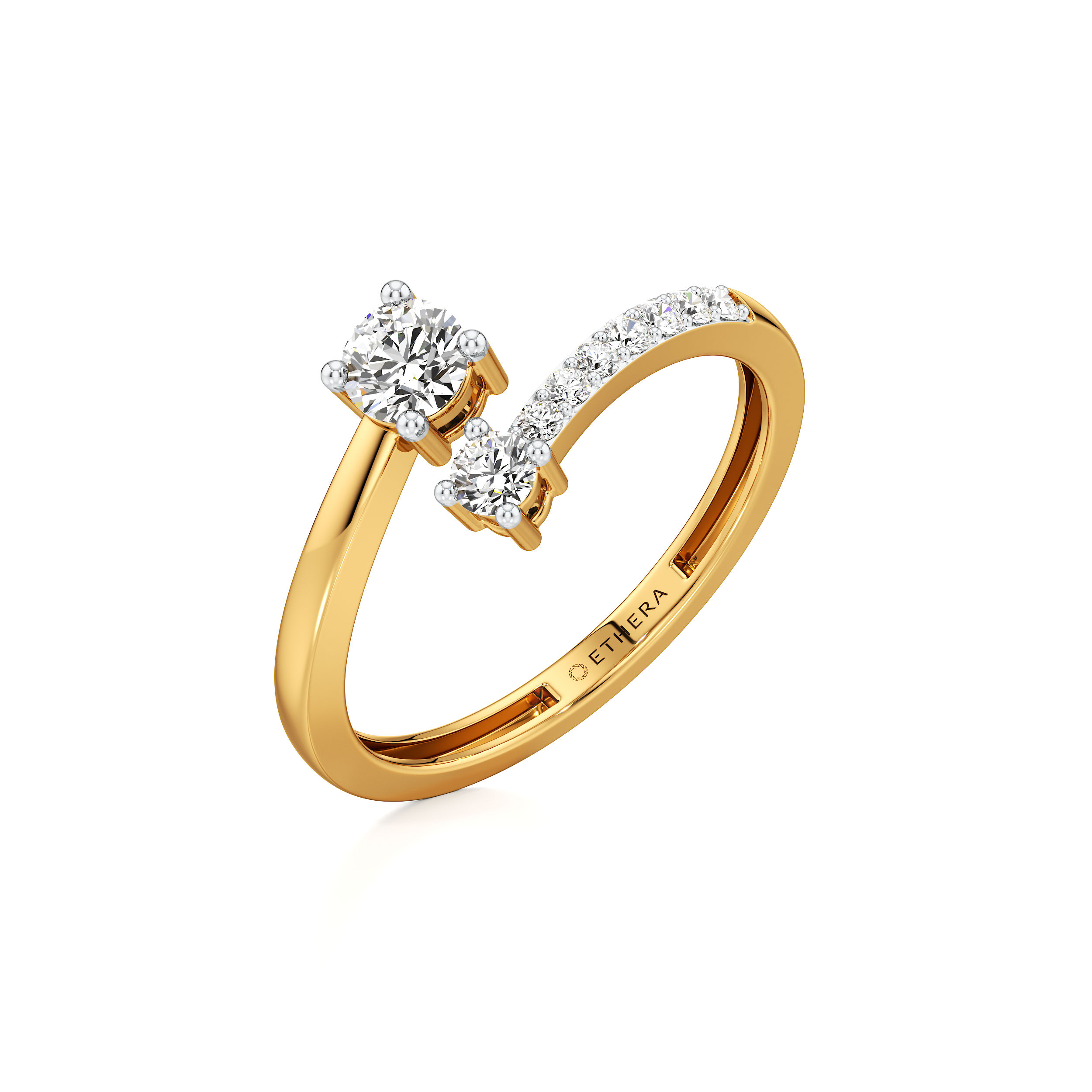 Dual Stone Ring