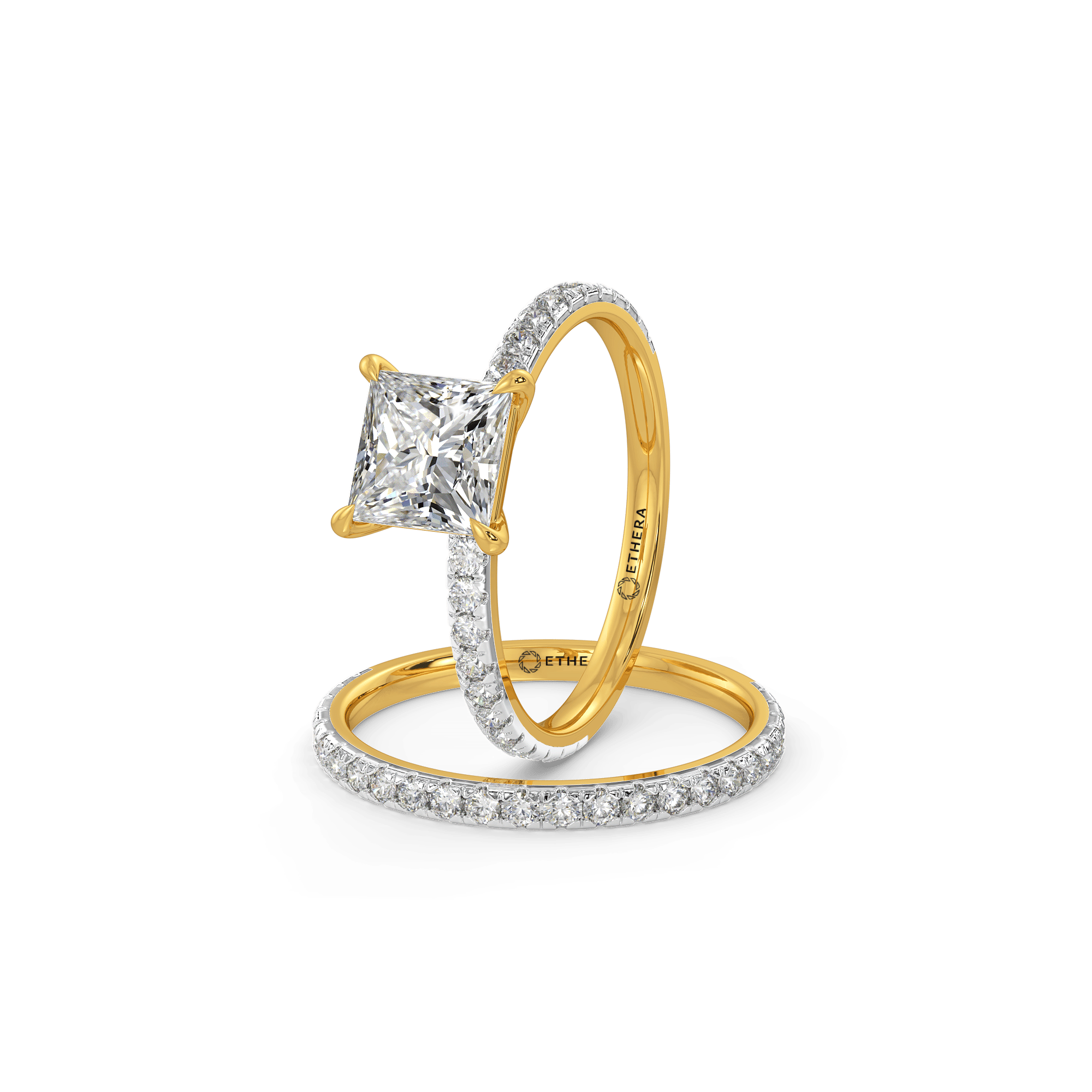 Prism Tier Solitaire Ring 1