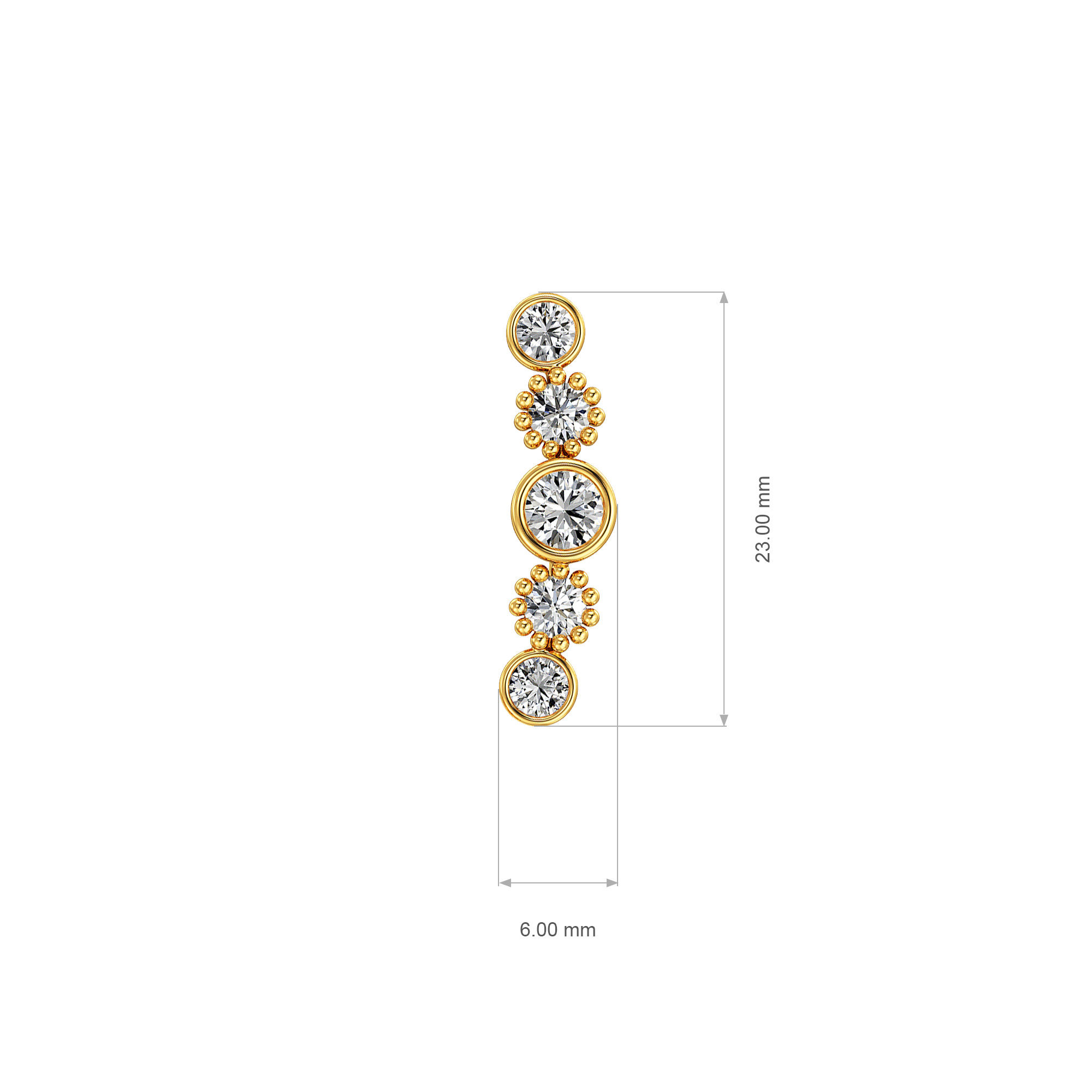 Bubble Crest Ear Climbers 4