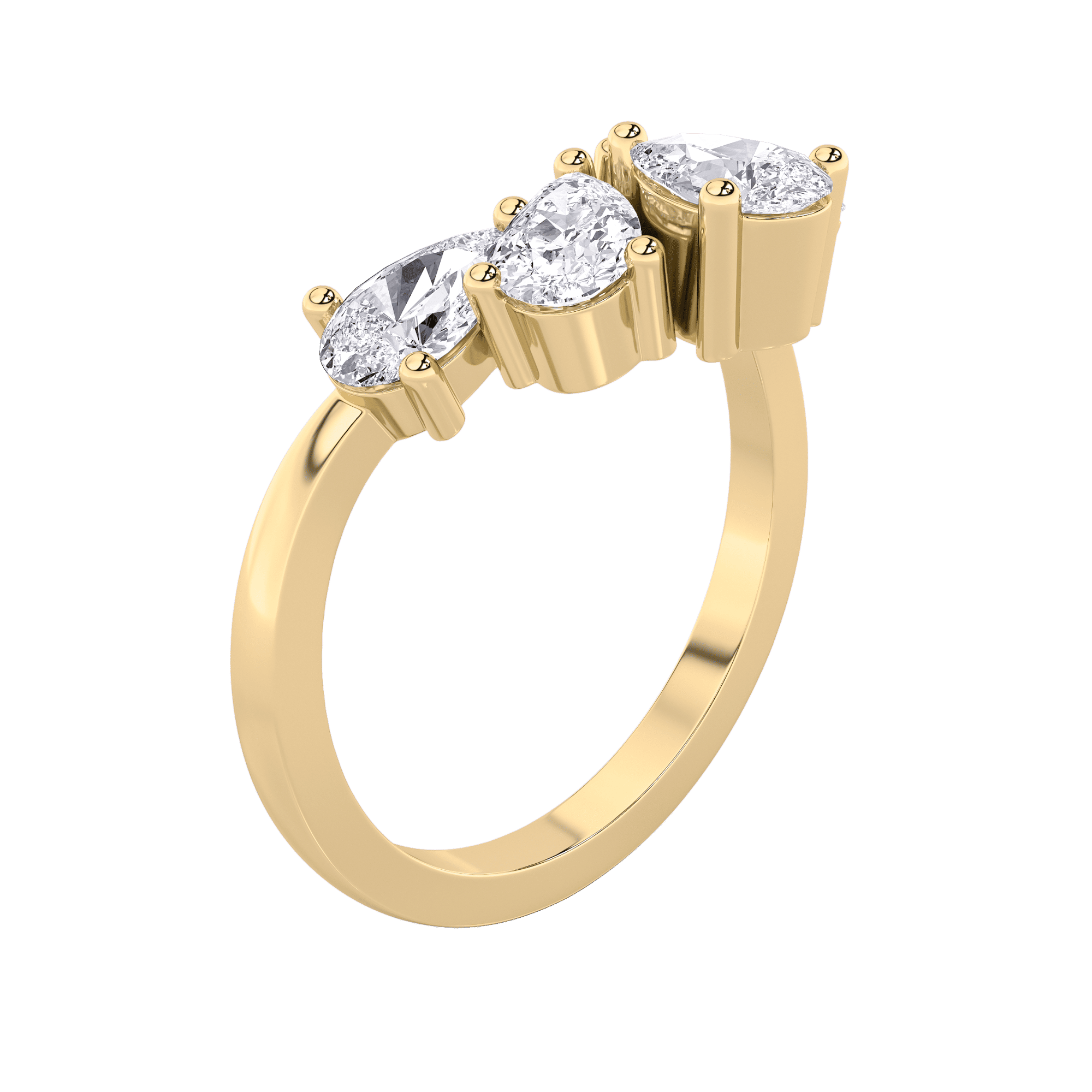 V-Five Sparkle 5 Stone Ring 3