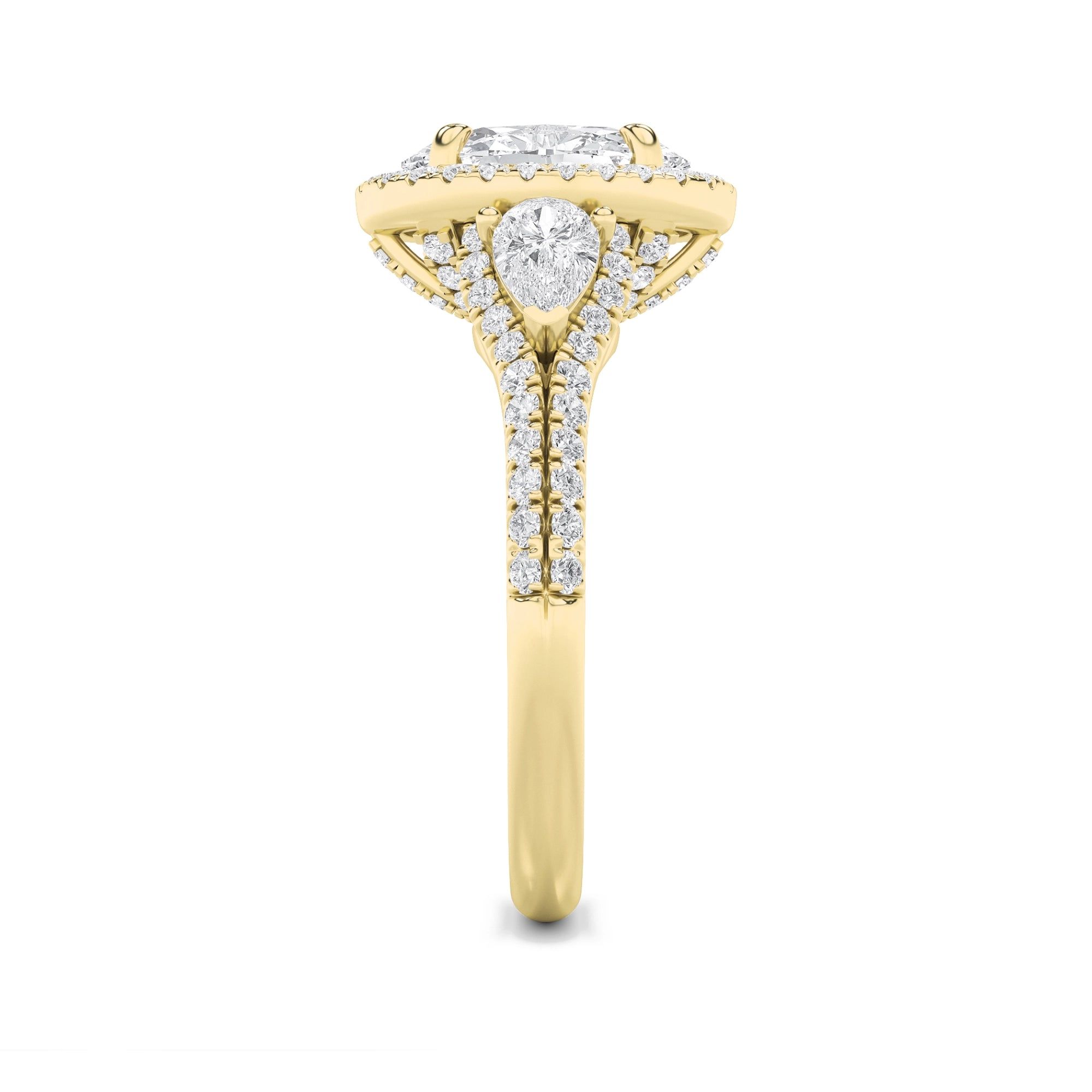 Radiance Triology 3 Stone Ring 4