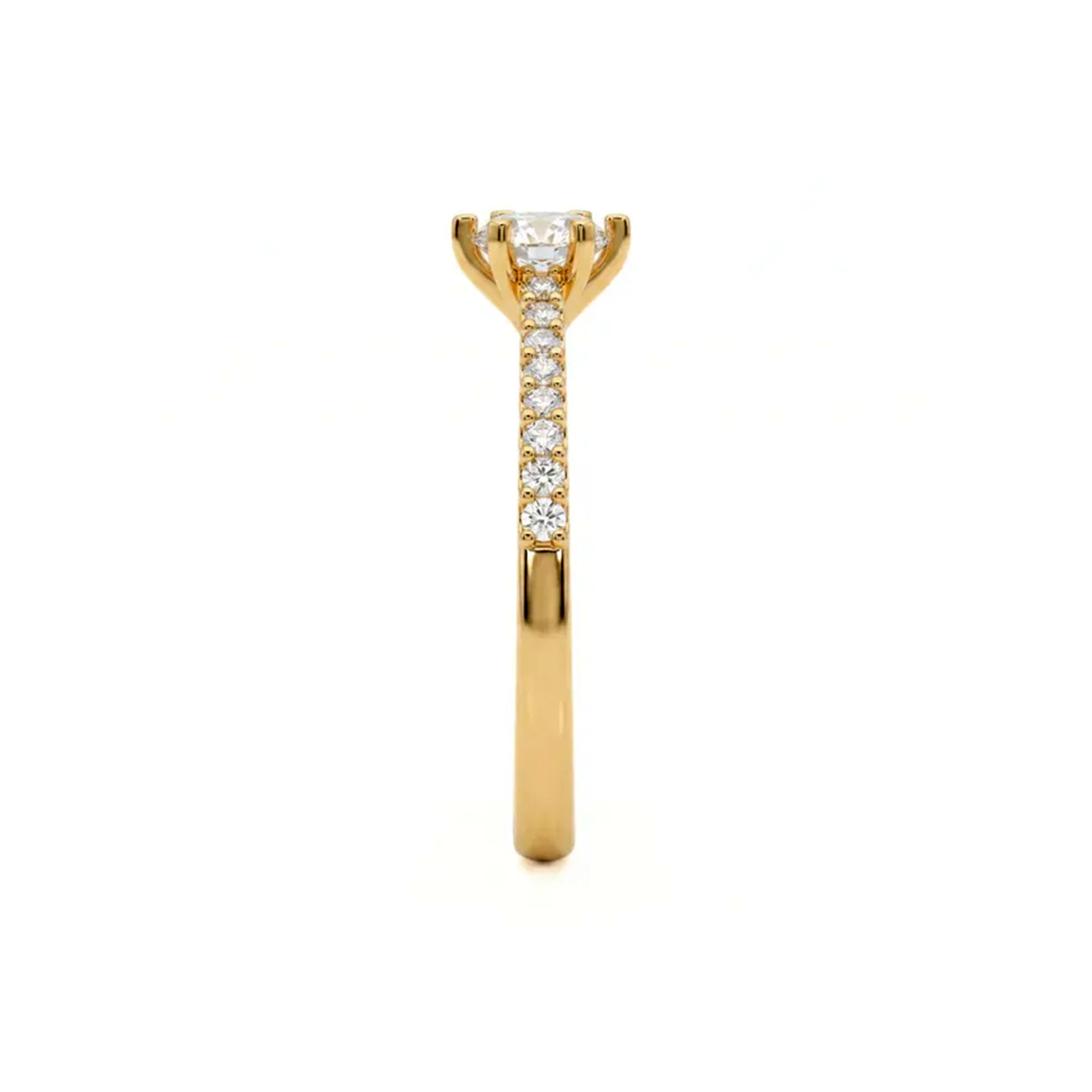 Glowrail Solitaire Ring 3