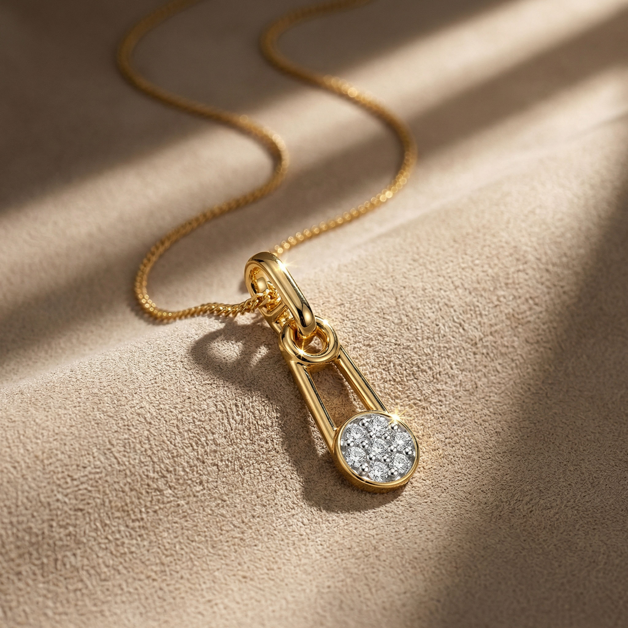 Dot Halo Drop Pendant 2