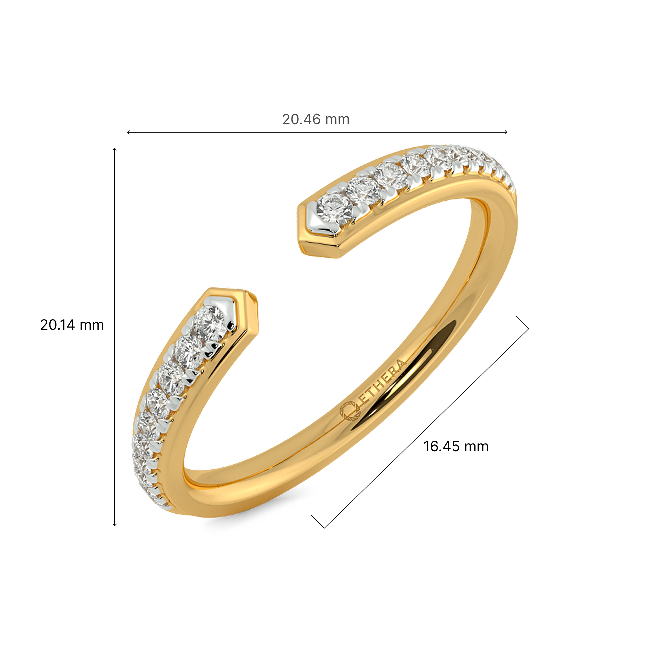 The Serendipity Open Top Ring 6