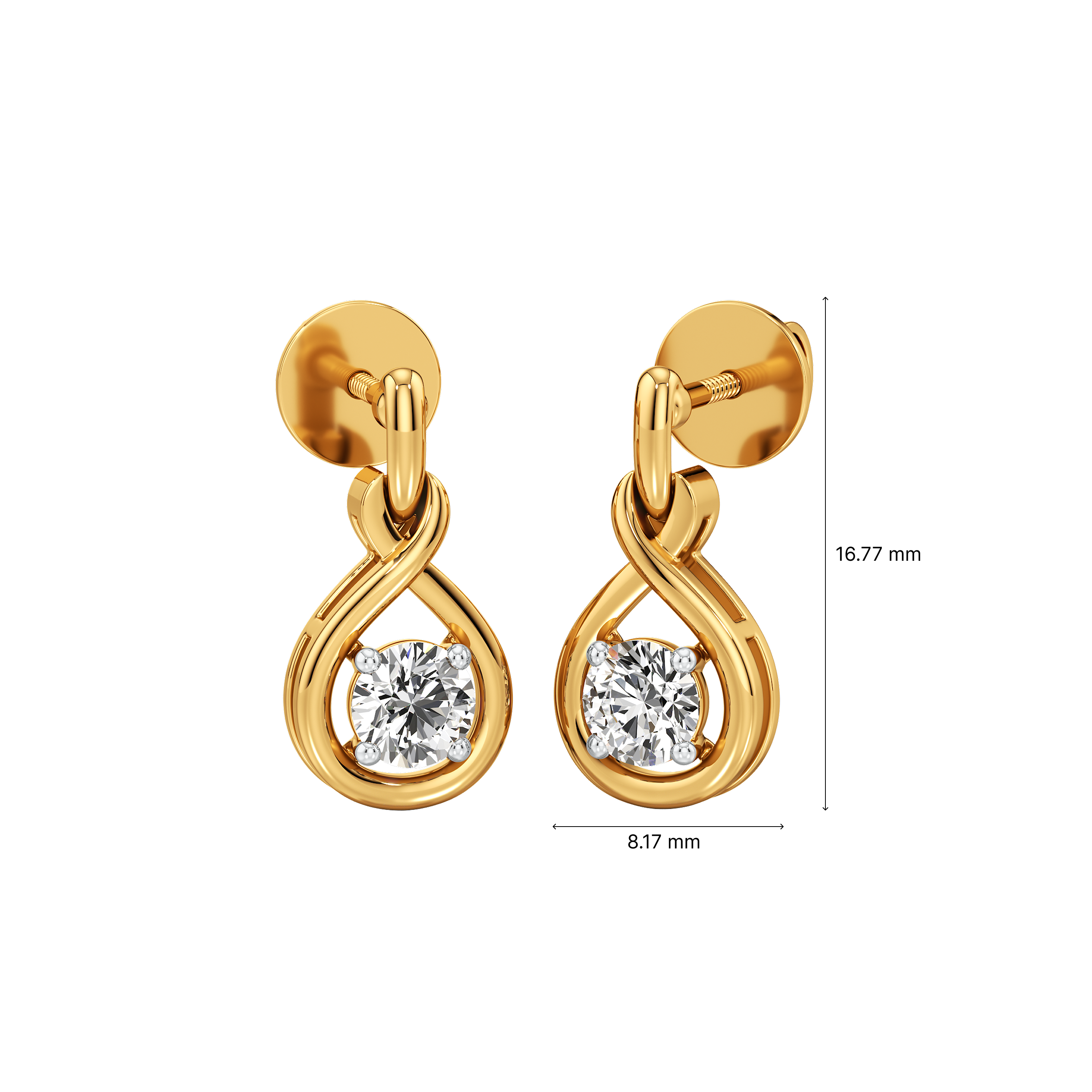 Golden Embrace Earrings 4