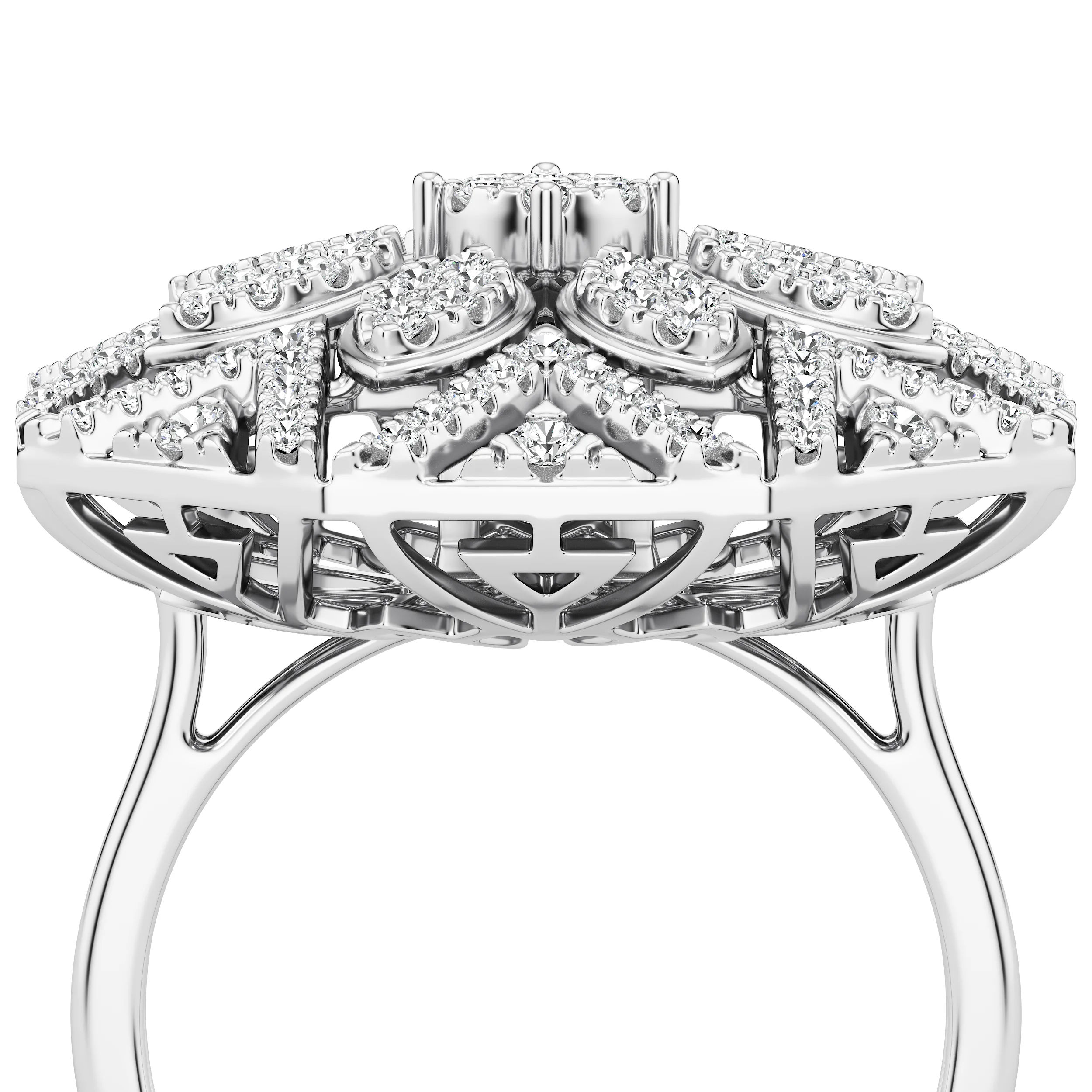 OctaBloom Statement Ring 11