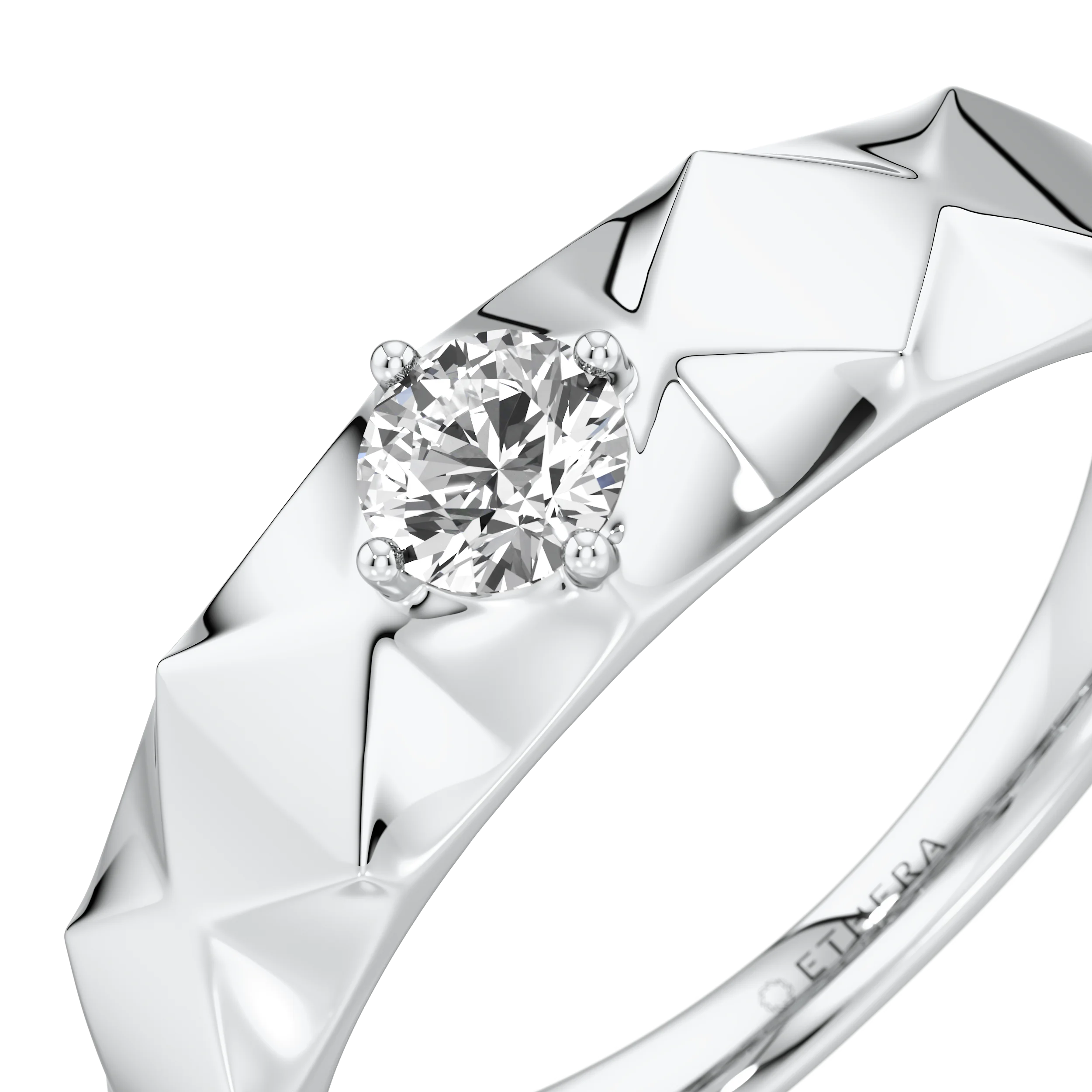 Vertex Solitaire Ring 5