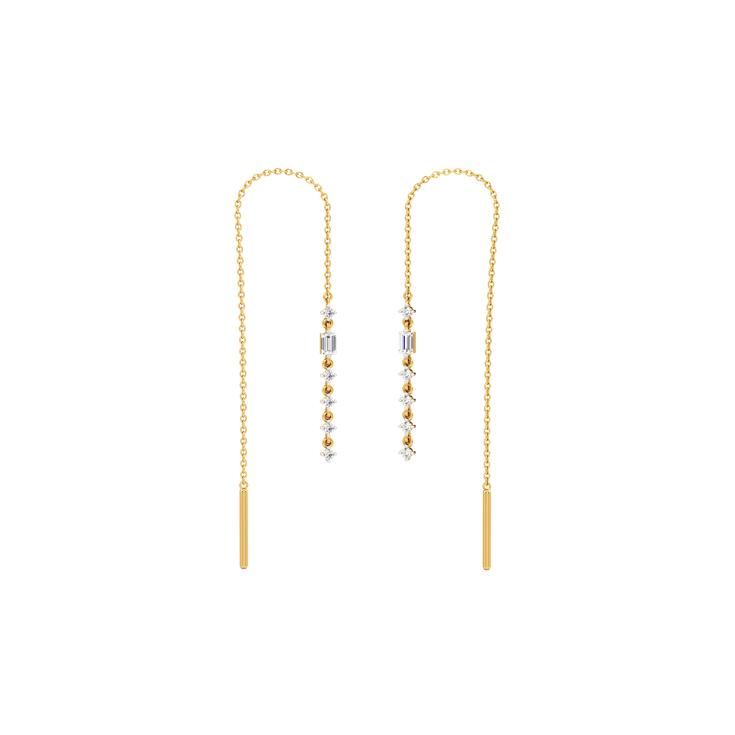 Starlit Threader Drop Earrings