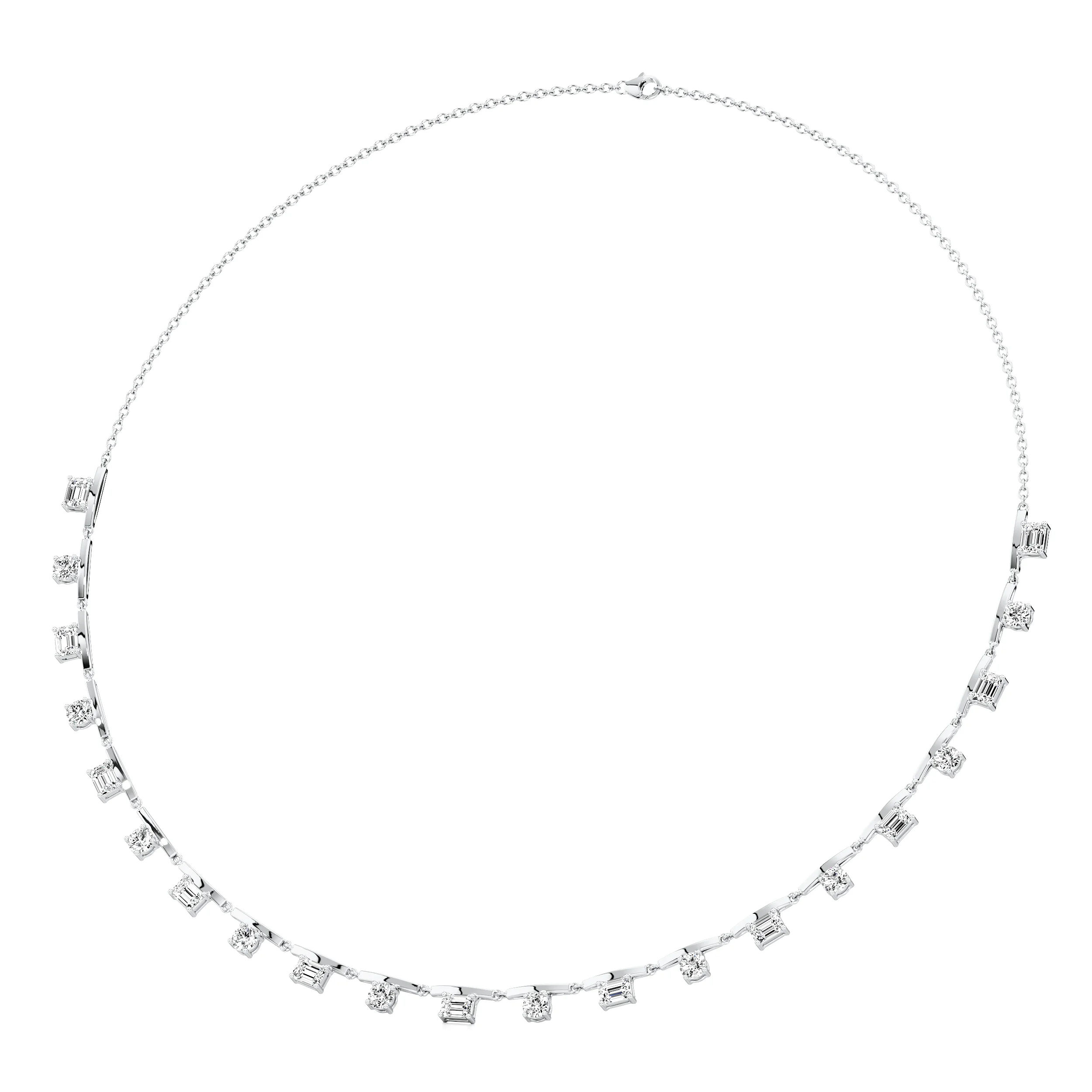 Starlight Serenade Tennis Necklace 2