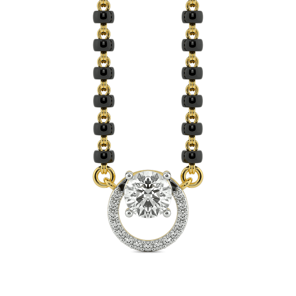 Orbitset Solitaire Mangalsutra 0