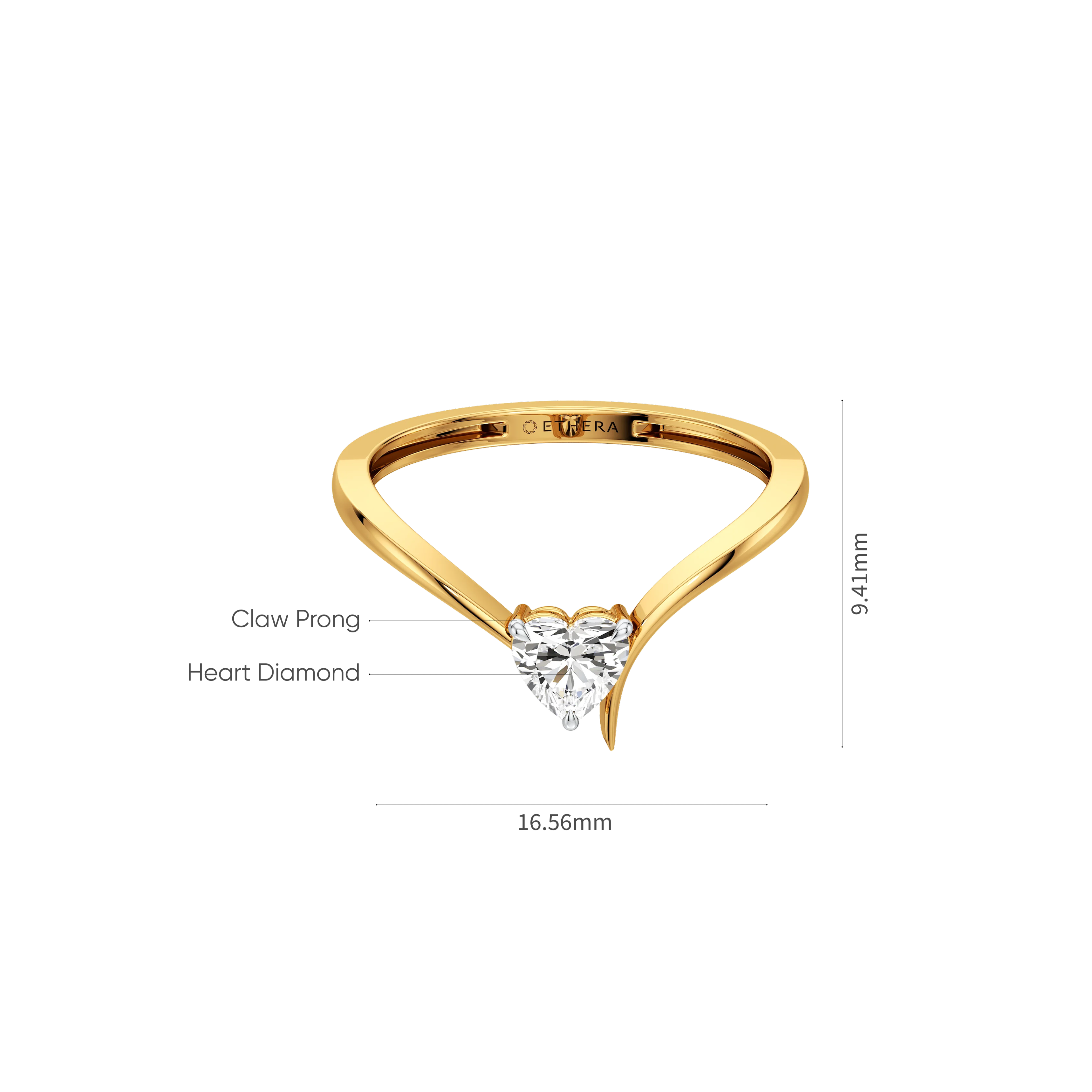 Heartline Loop Ring 6