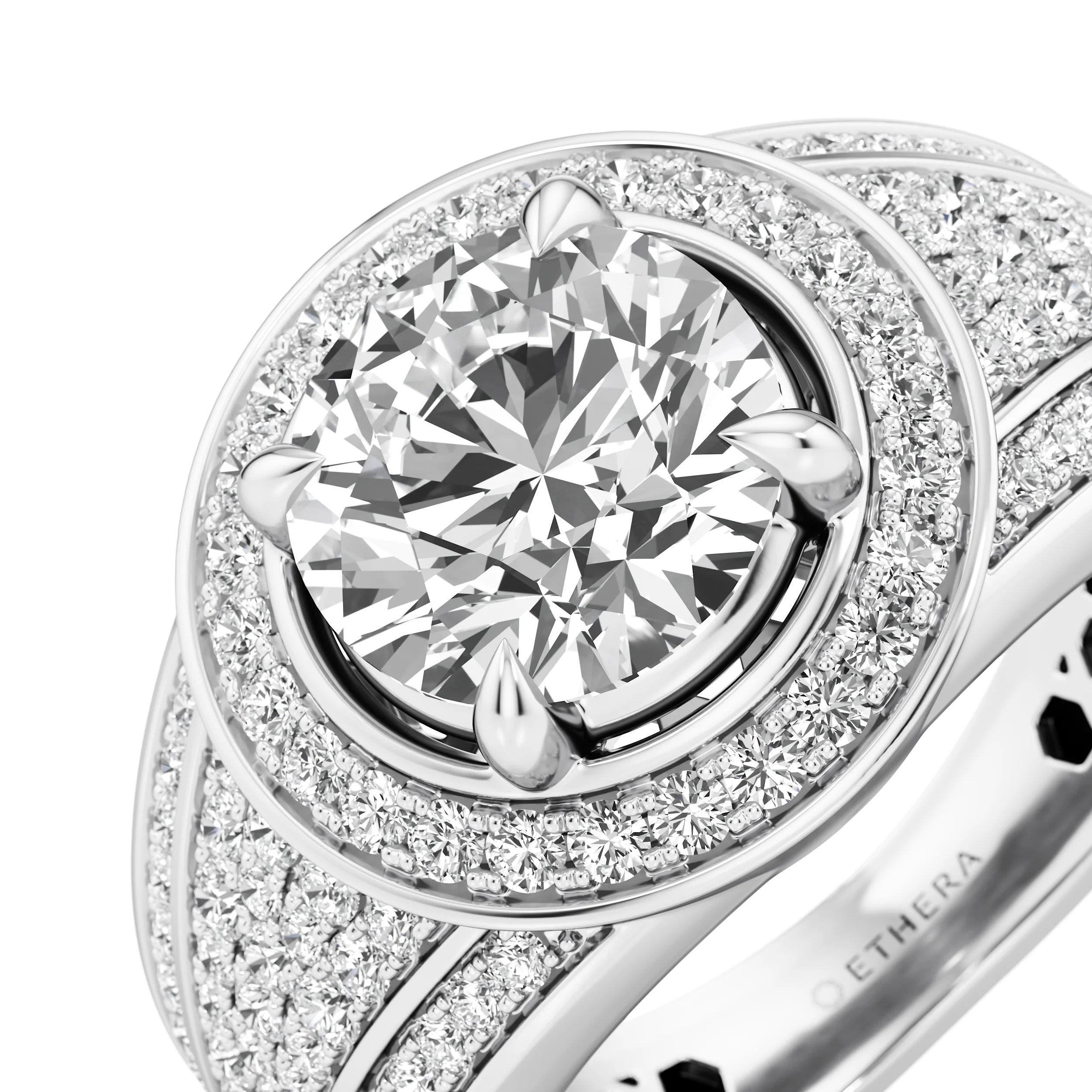 Orbit Halo Statement Ring 6