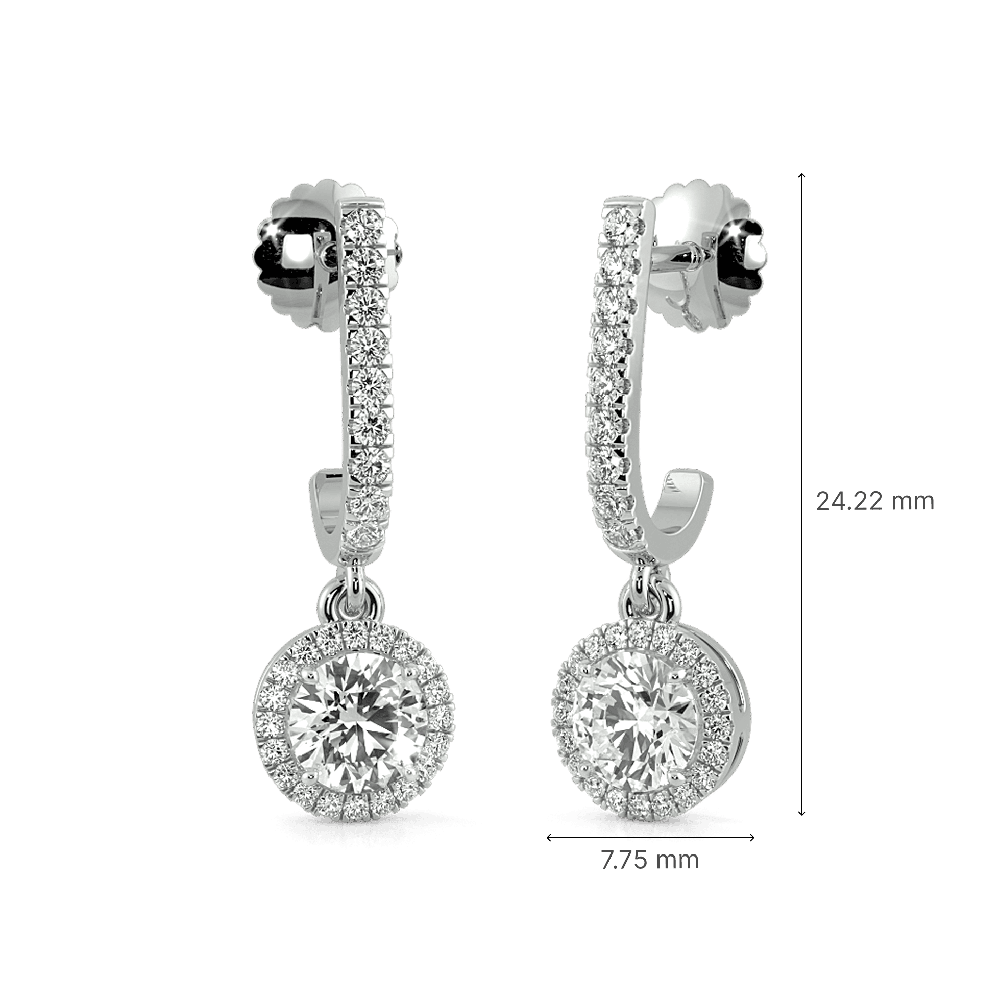 Twilight Halo Hoop Earrings 2