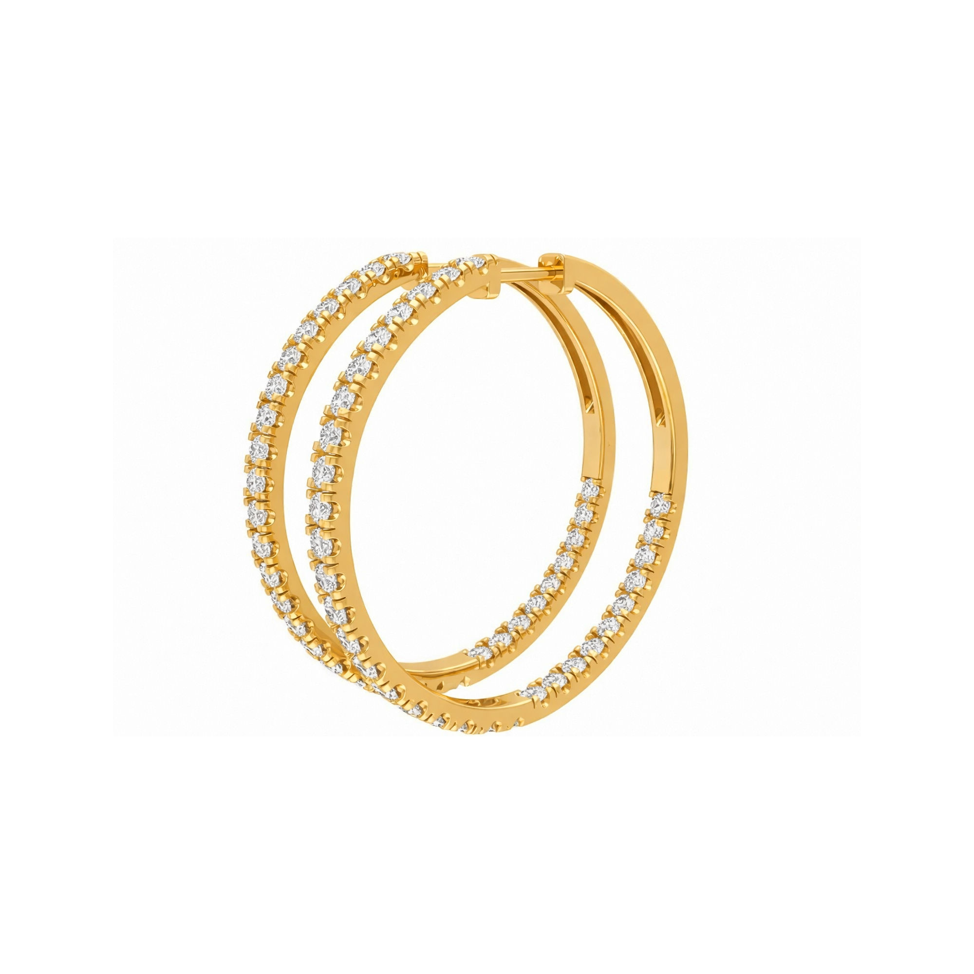 Fullglow Pavé Hoops