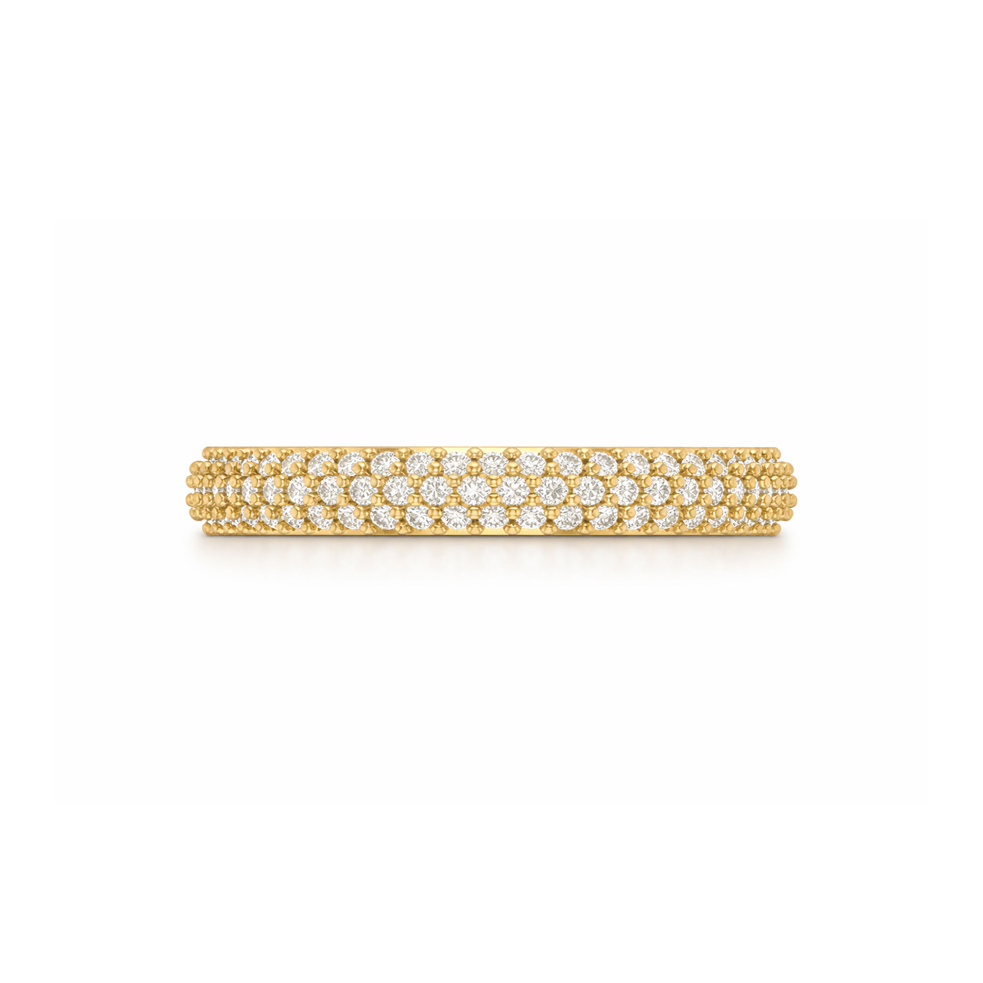 Lattice Glow Eternity Band