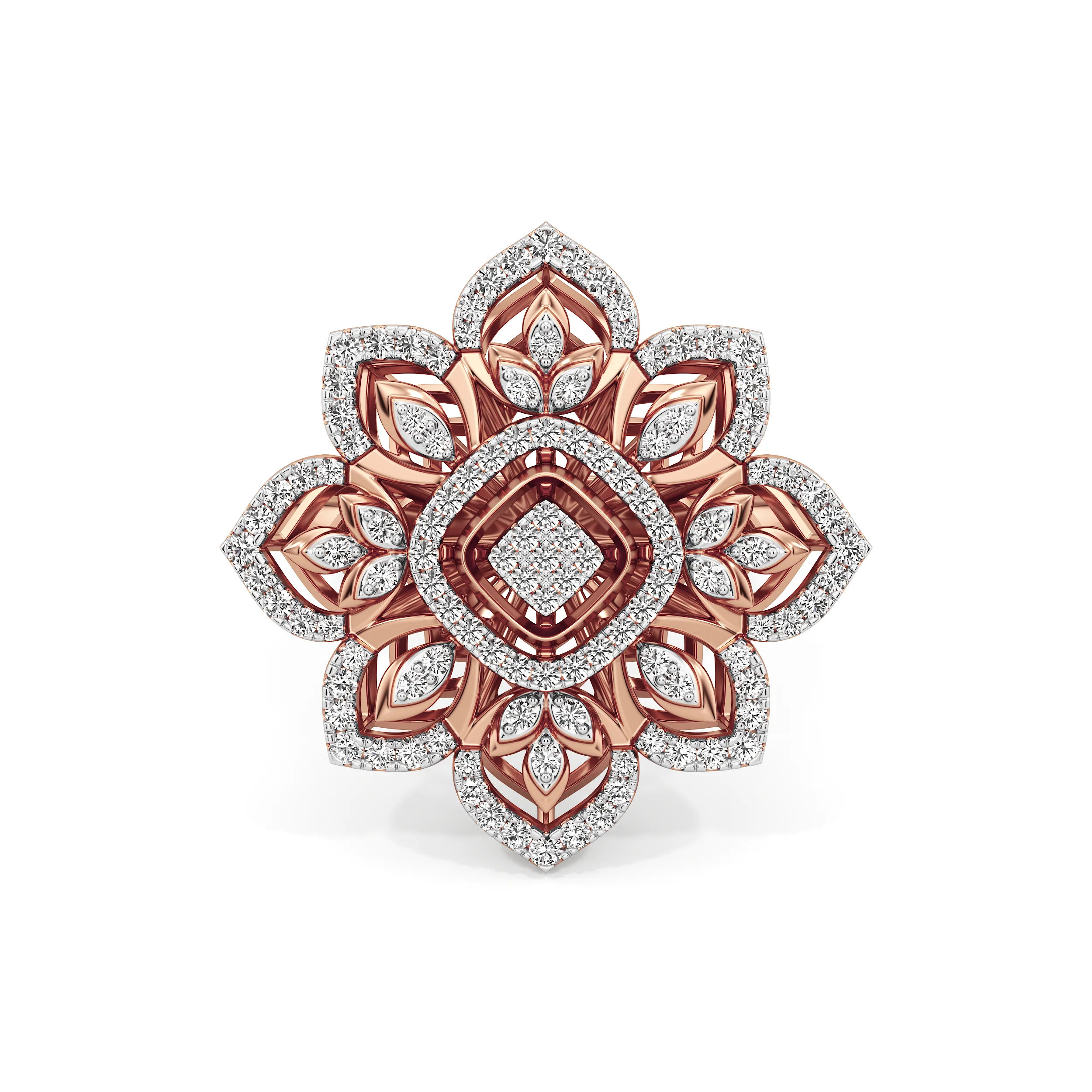 Lustre Petal Grande Ring 16