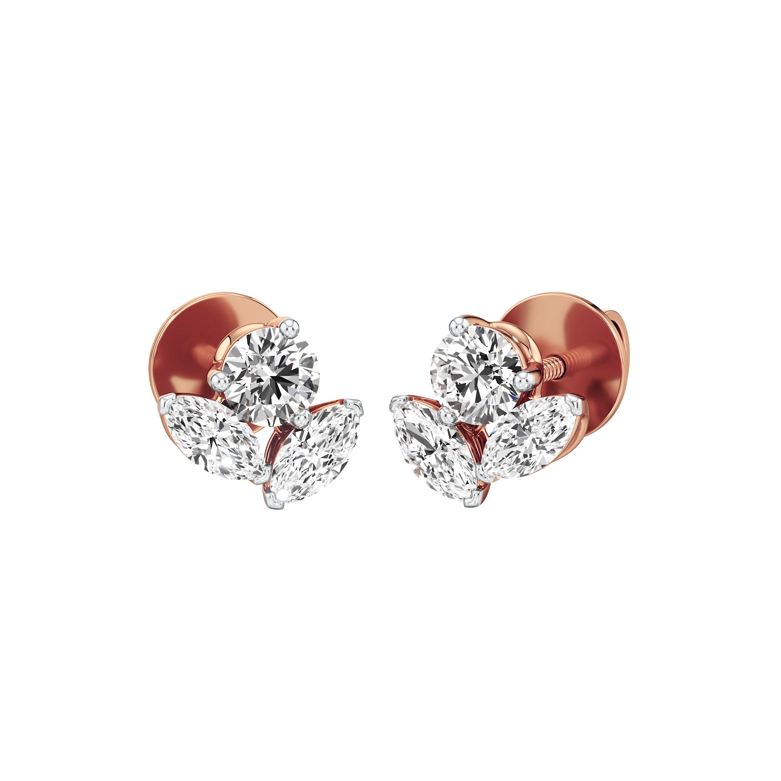 Flora Glint Stud Earrings 6