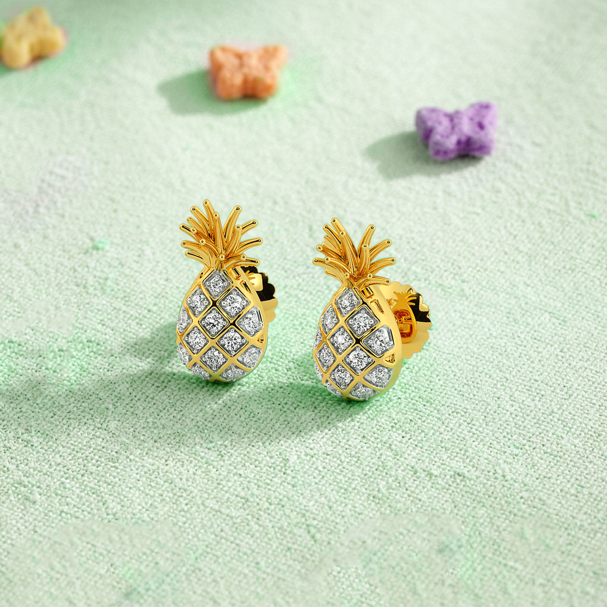 Pina Colada Kids studs 2