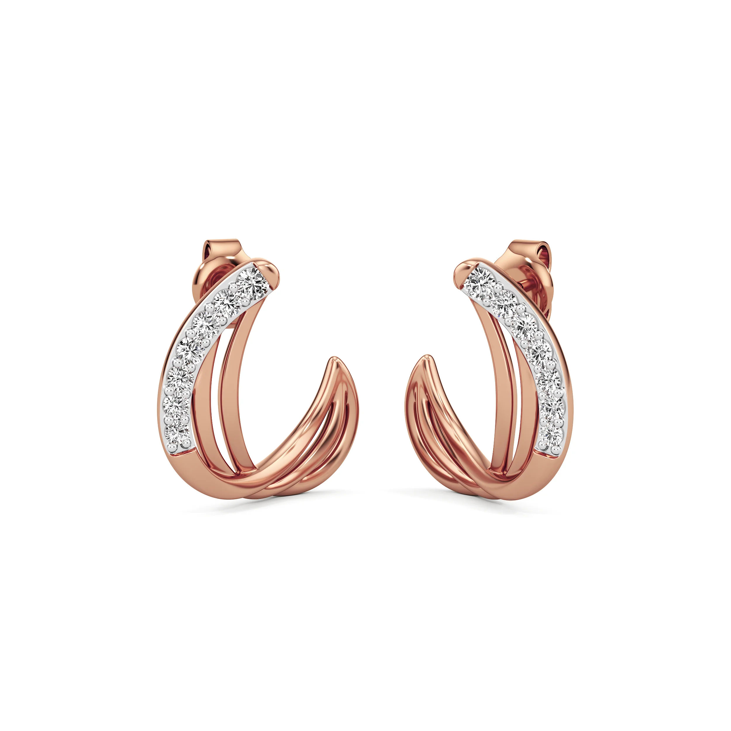 Crescent Arc Earrings 6