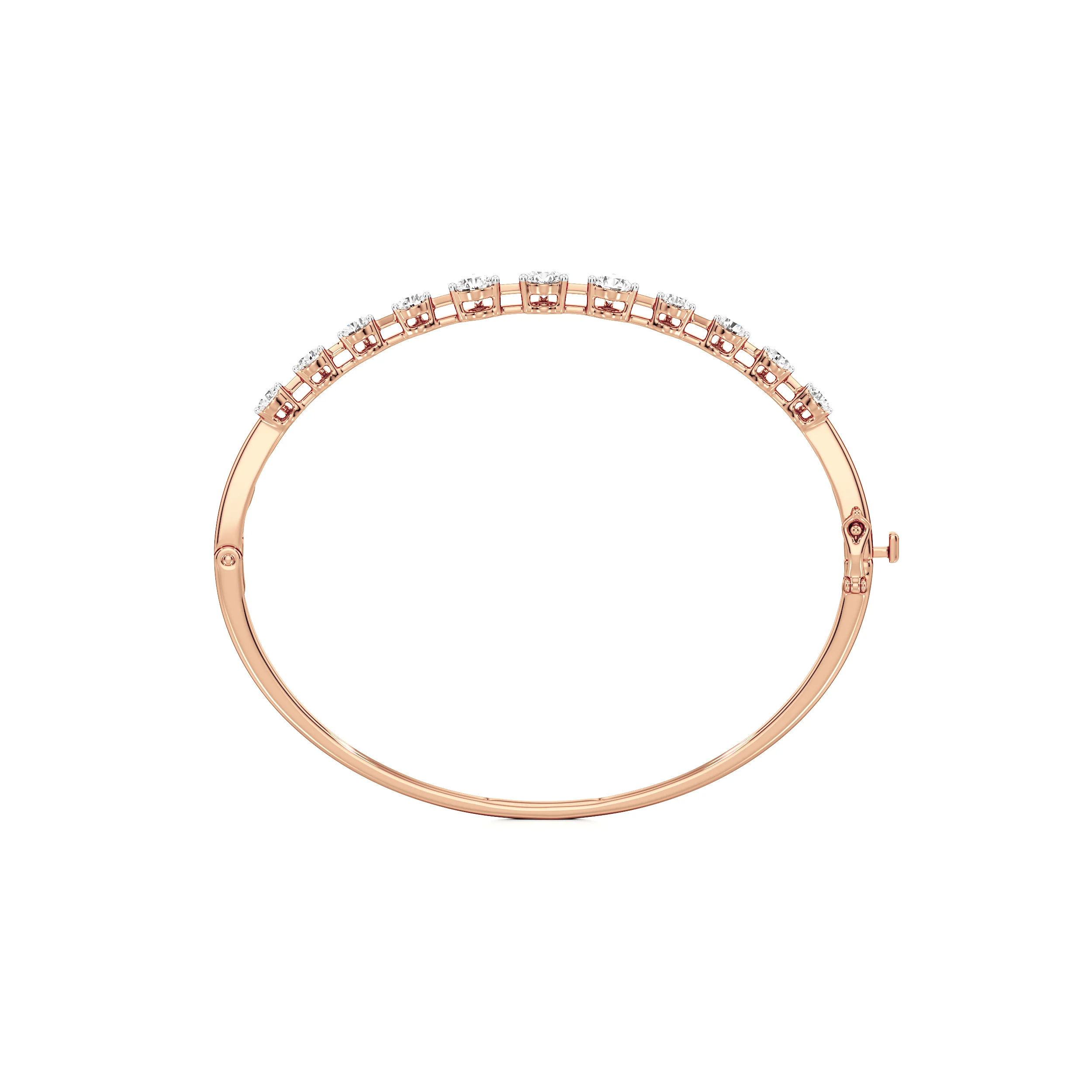 Linear Luxe Bangle 8