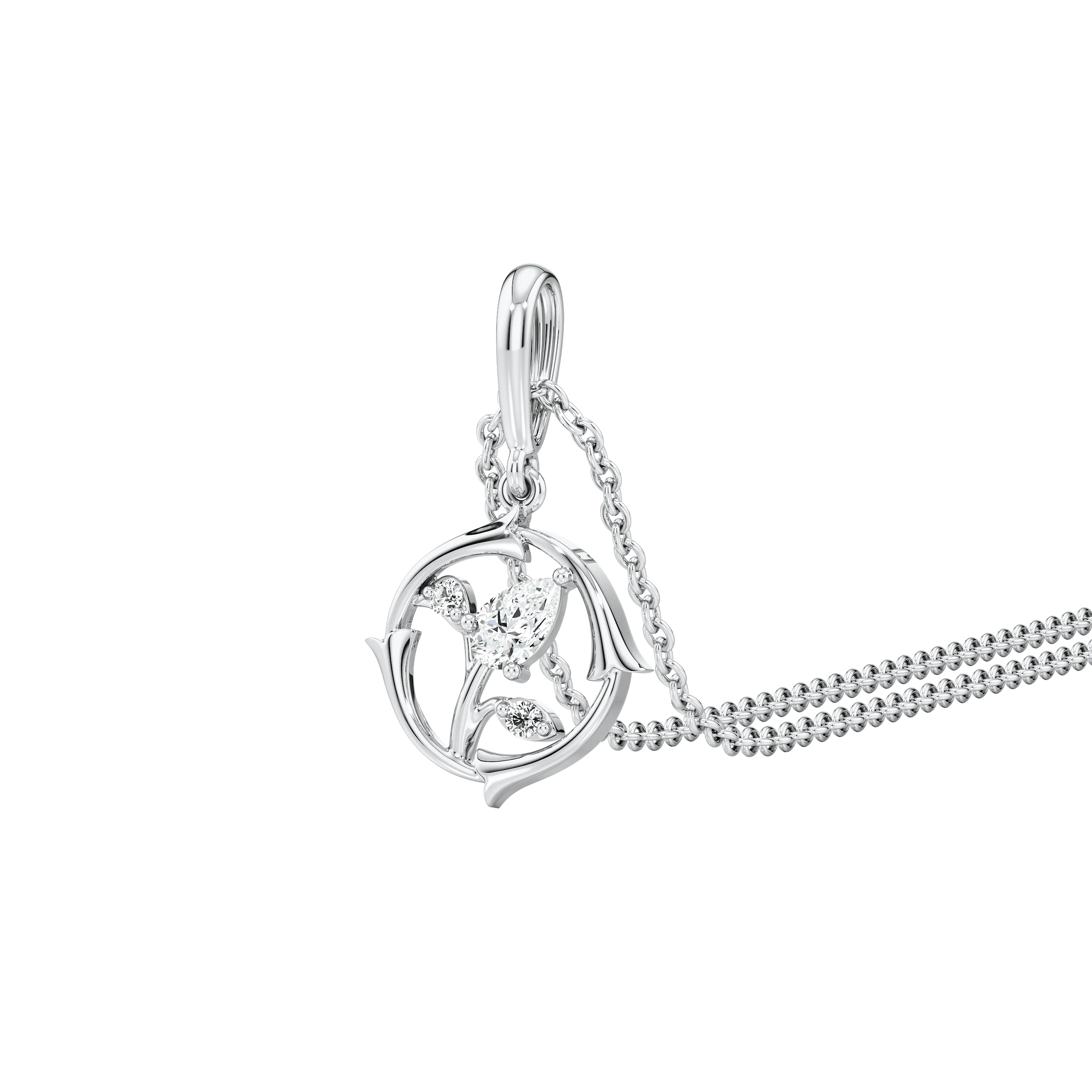 Petal Loop Pendant 3