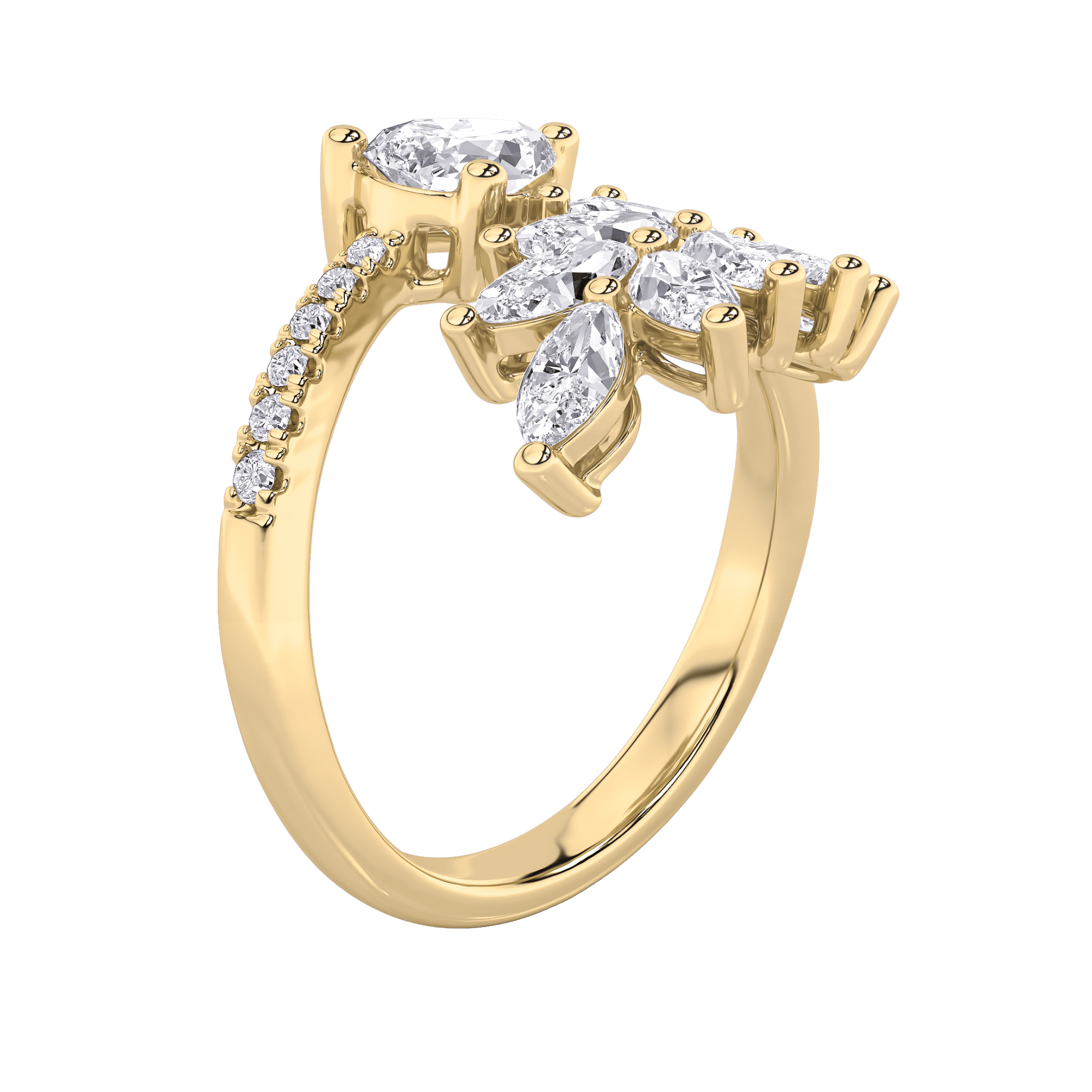 Botanical Bliss Fashion Ring 1