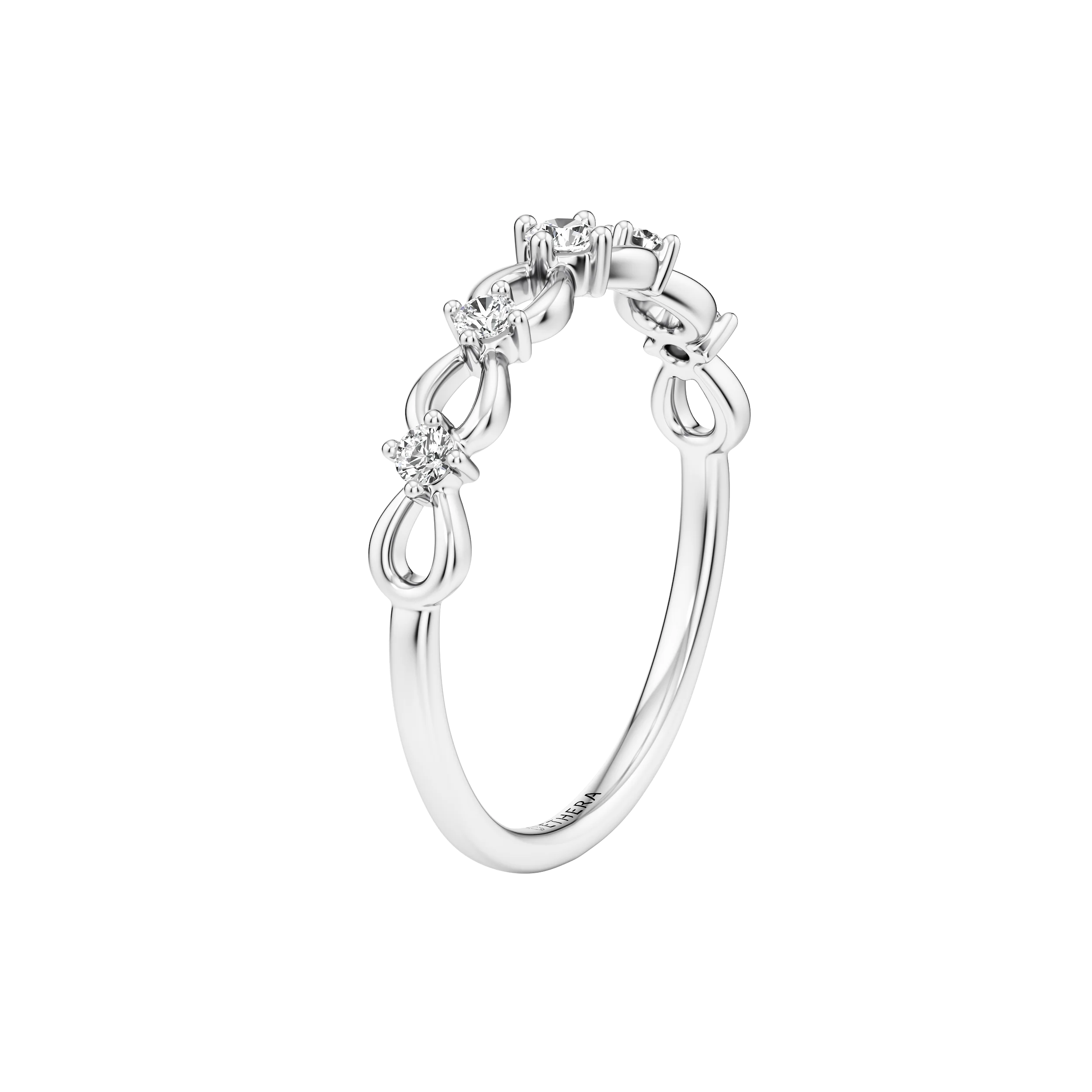 Twine Spark Ring 10