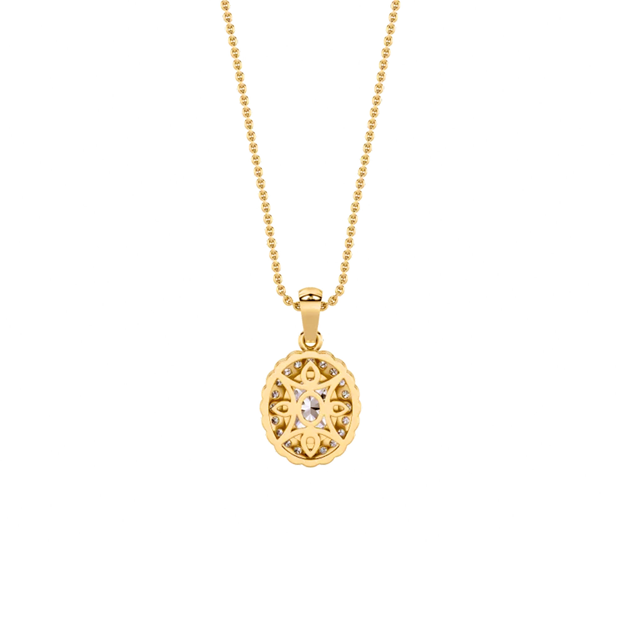 Heirloom Oval Pendant 3