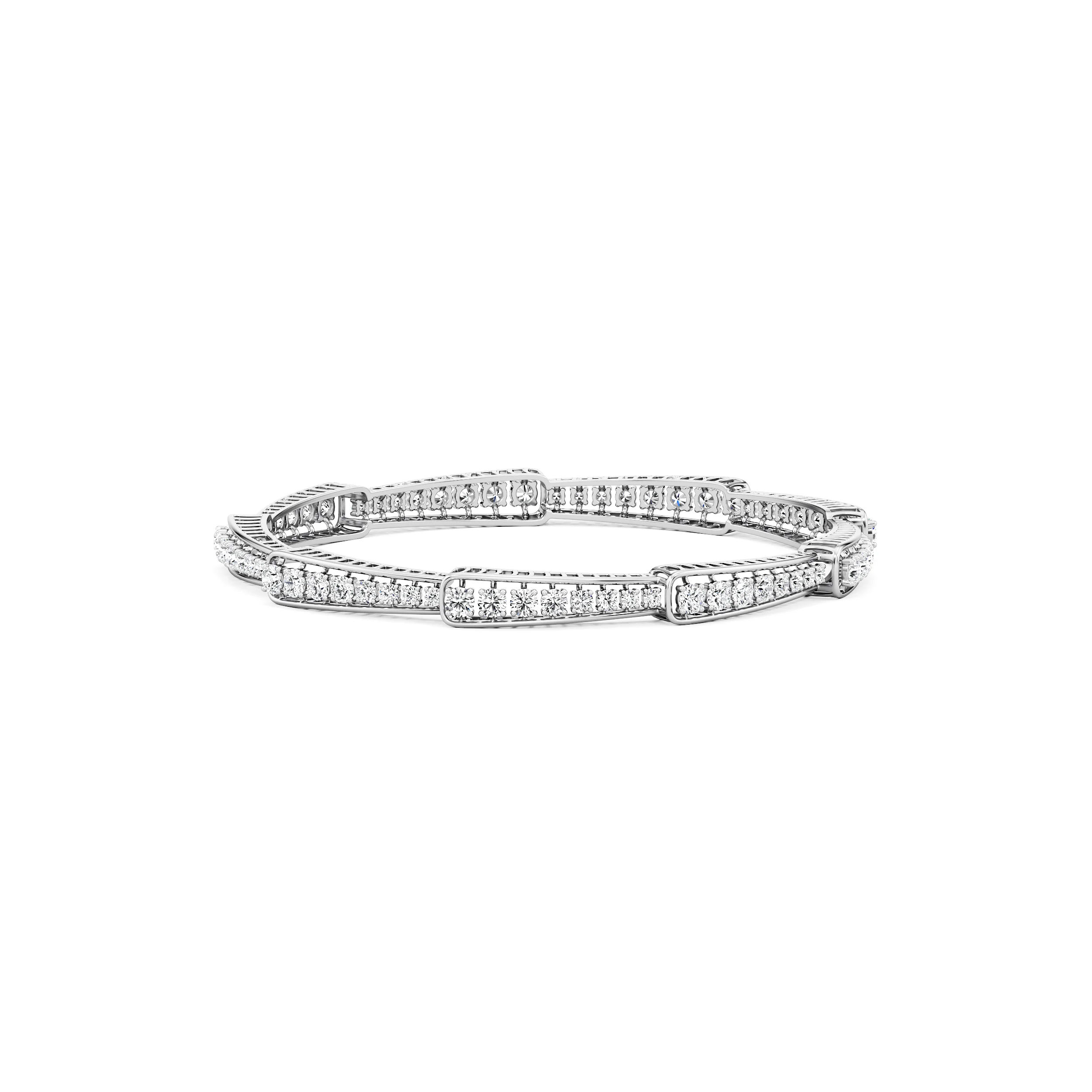 Regalia Line Diamond Bangle 4
