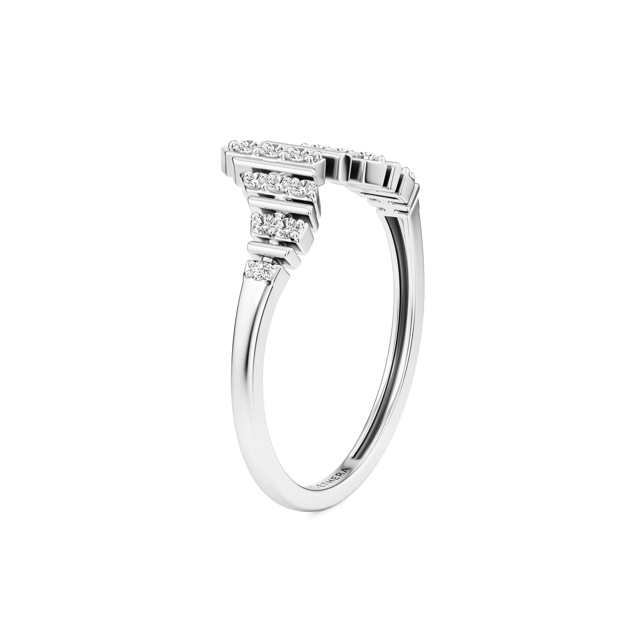 Radiant Edge Diamond Ring 10