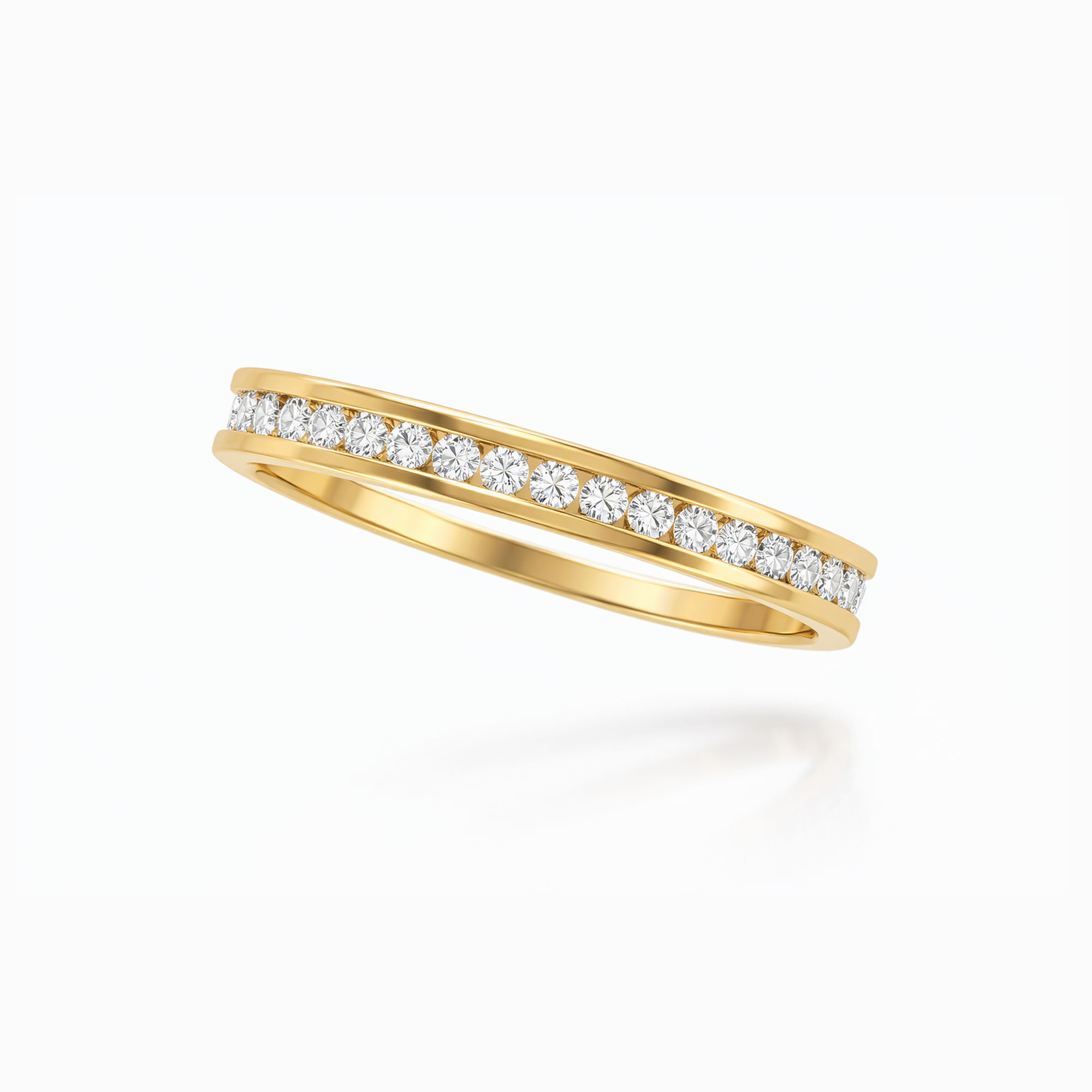 EdgeLine Eternity Ring
