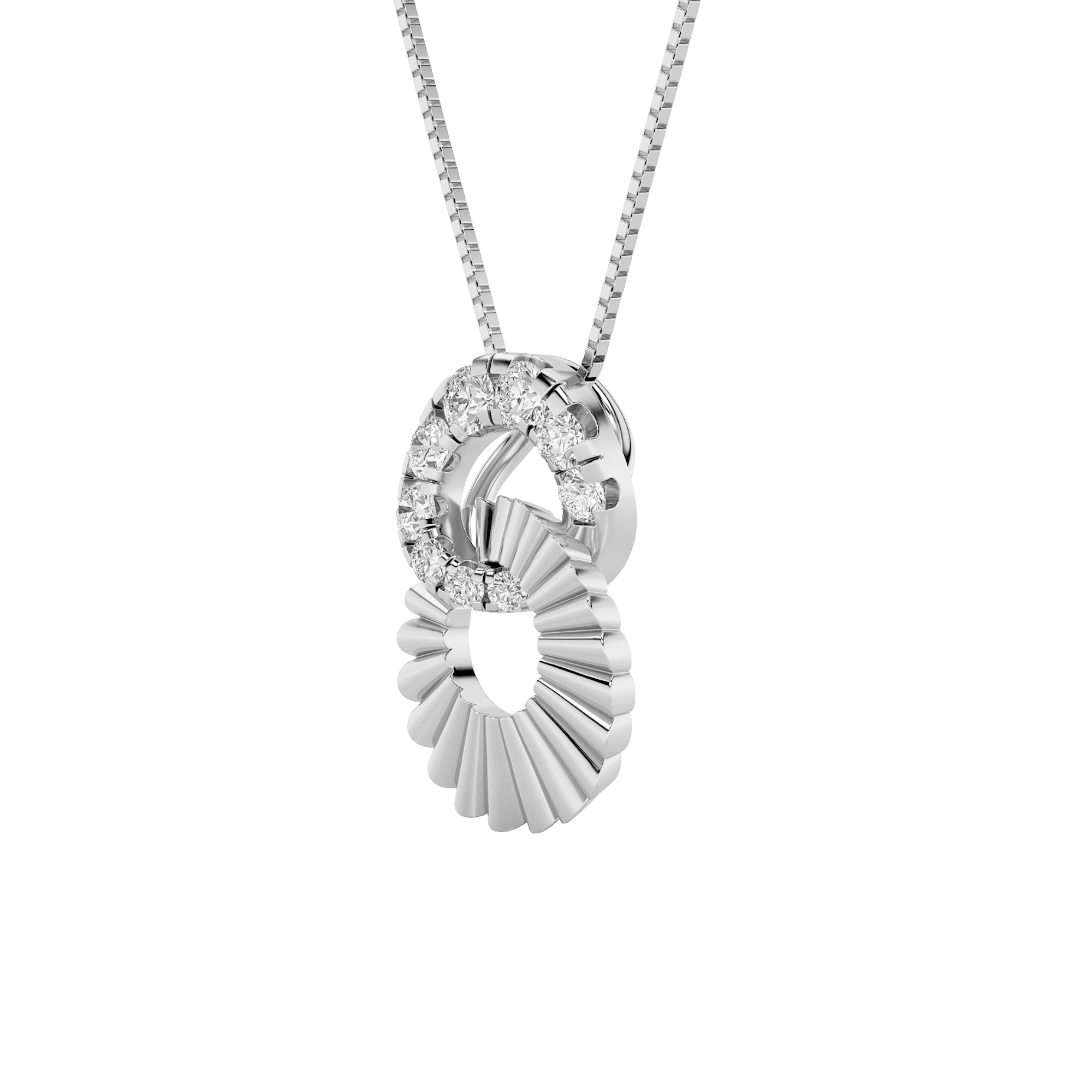 Harmony Hoop Pendant 8