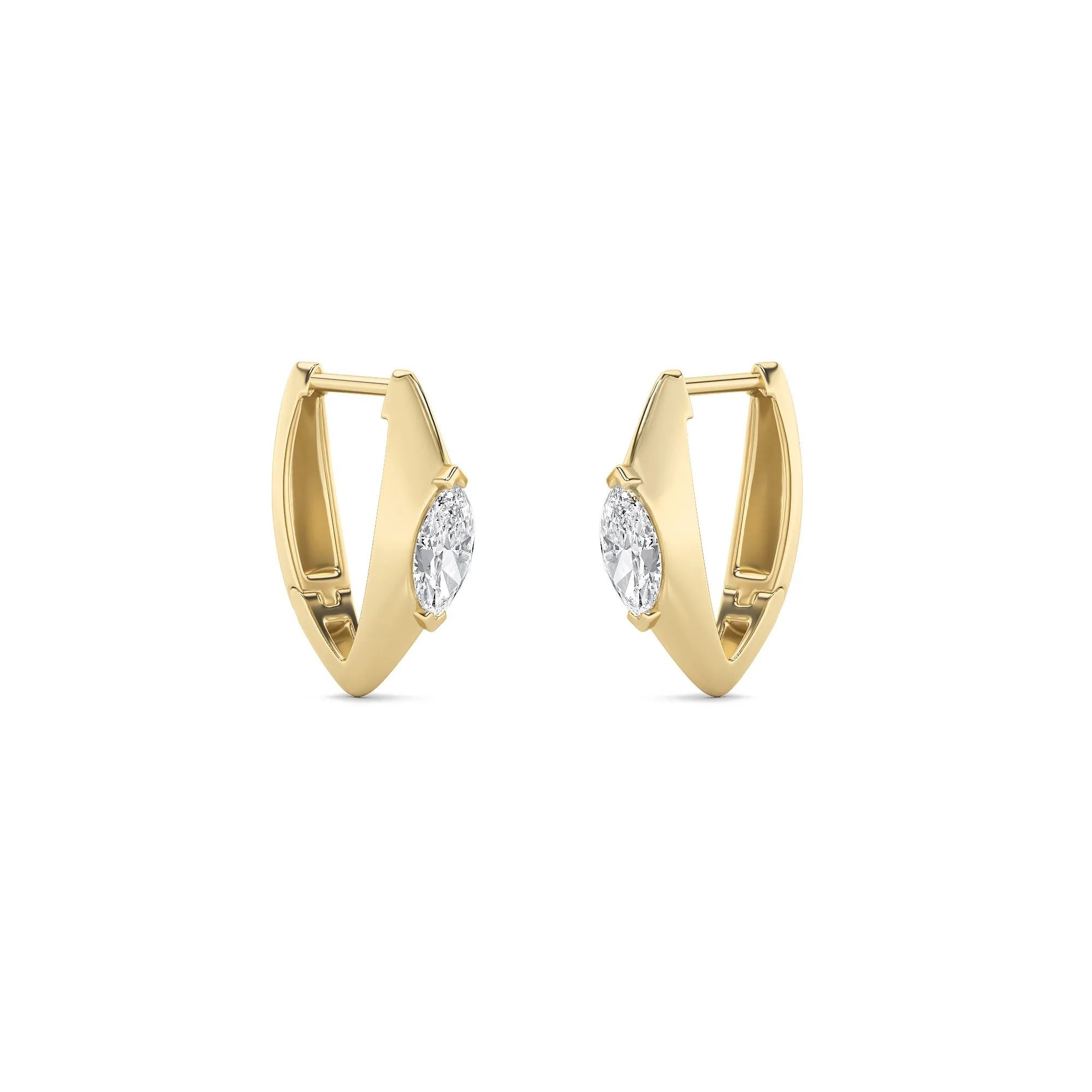 Stellar Marquise Huggies 0