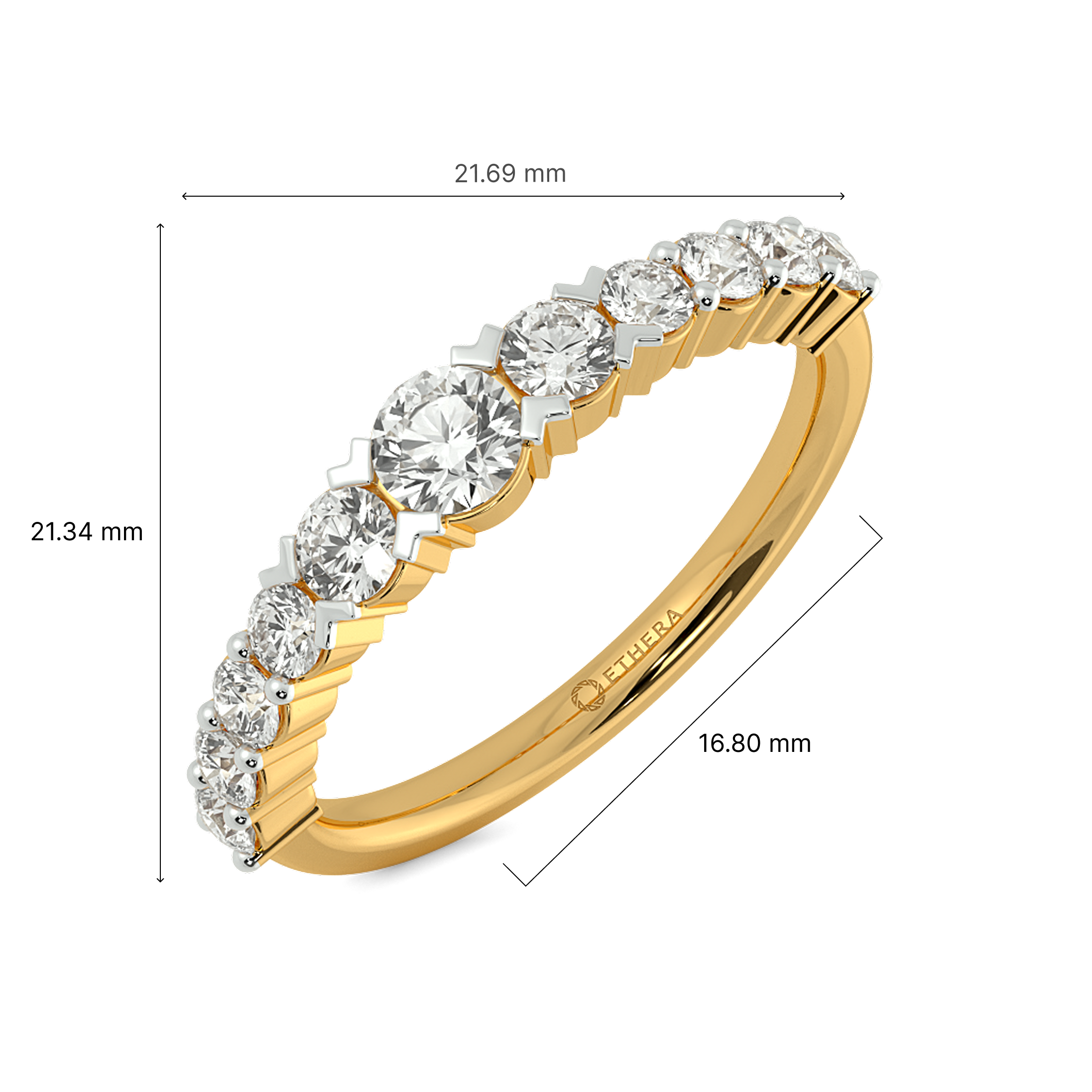 Diamond Serenade Eternity Band 6