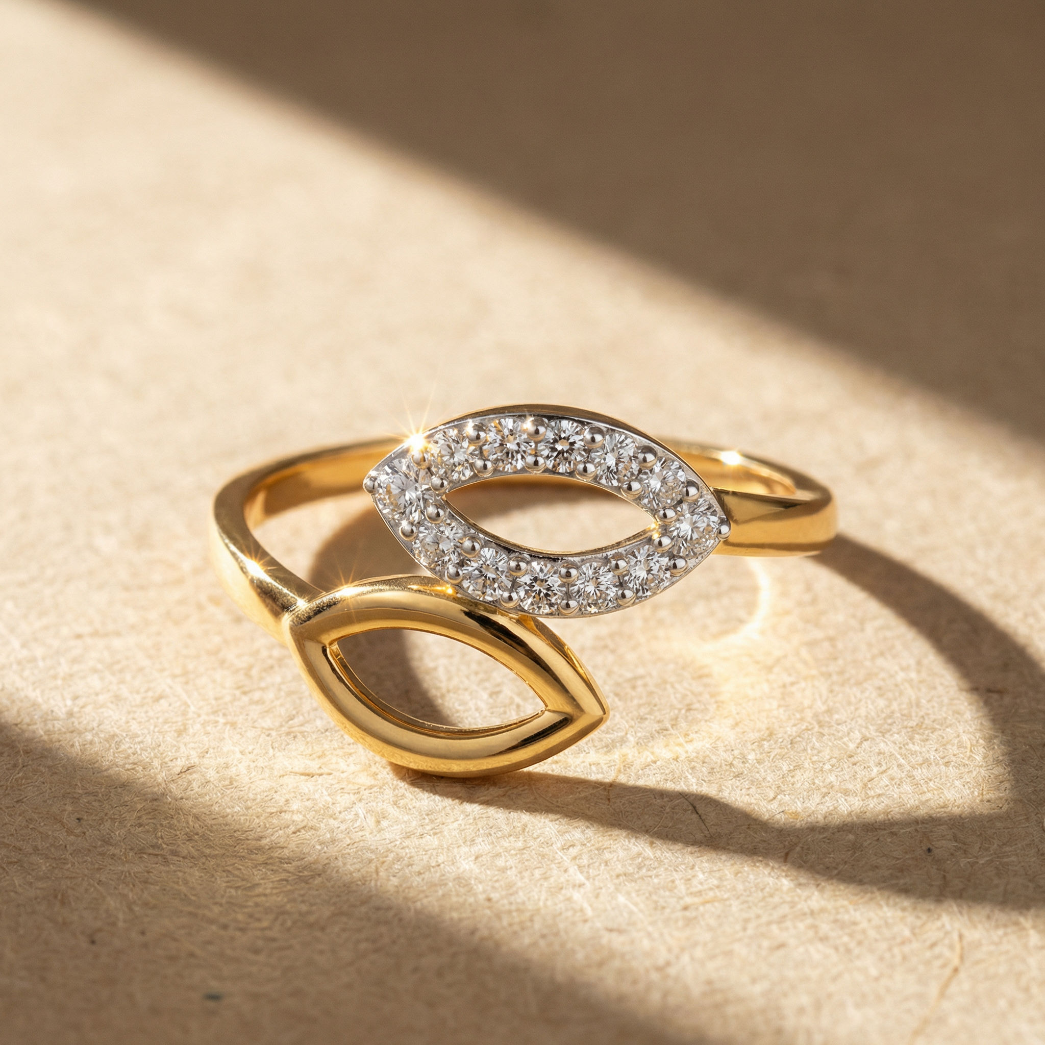 Dual Muse Marquise Ring 2