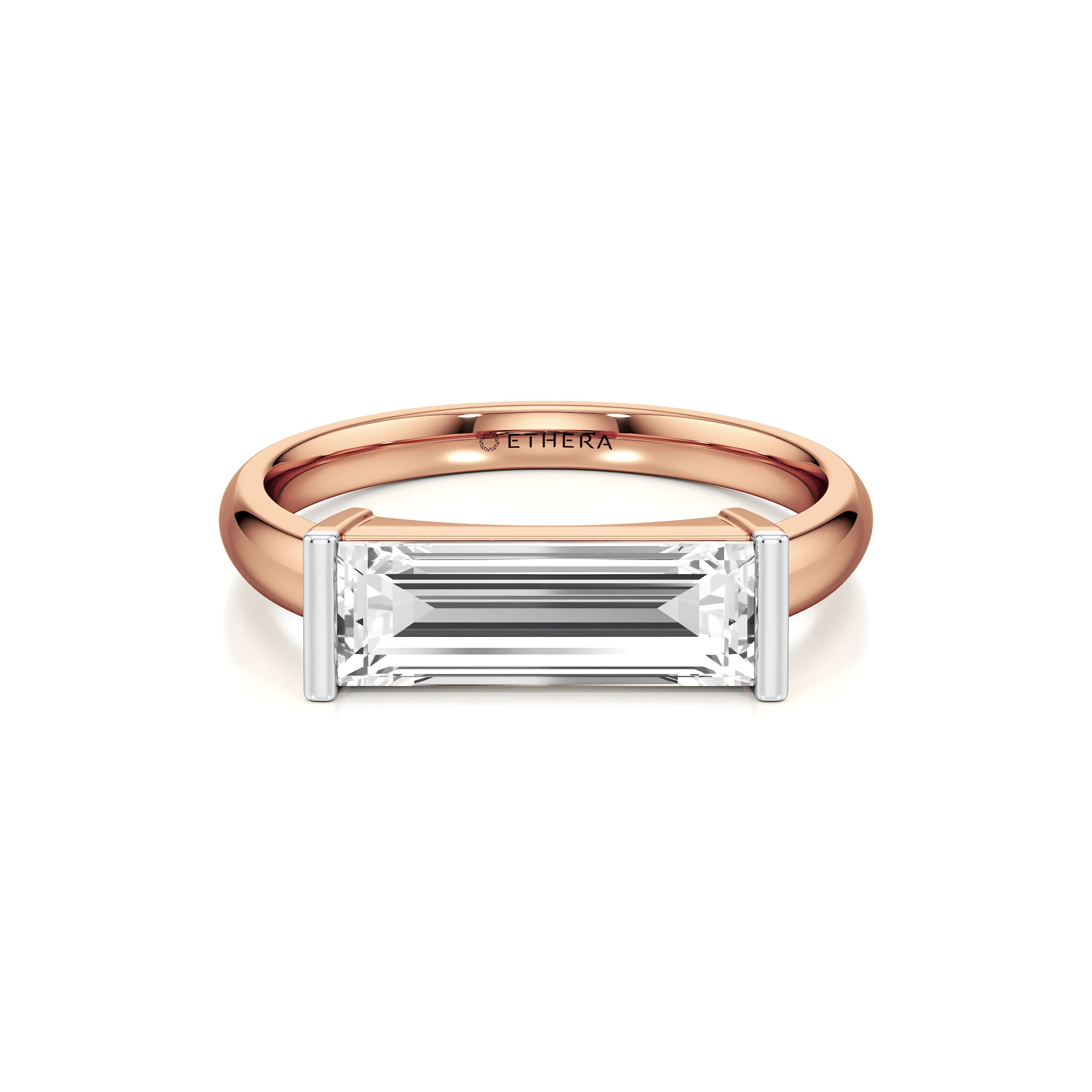 Westward Glow Solitaire Ring 11